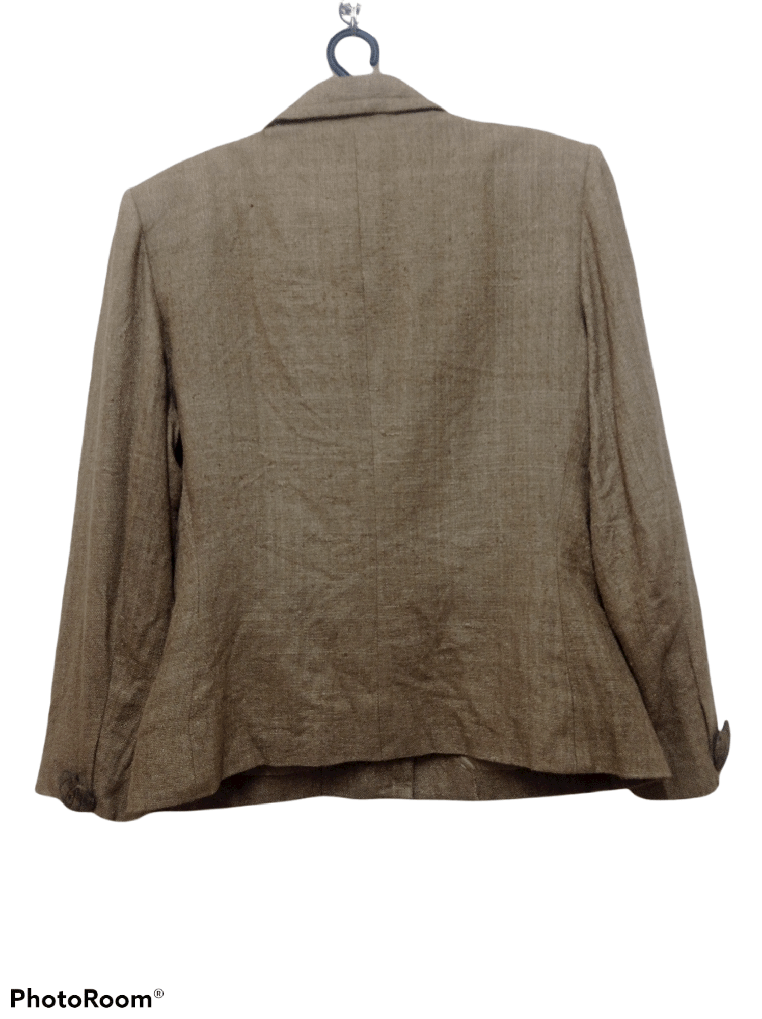 Vintage × Yves Saint Laurent Vtg Yves Saint Laurent Silk Blazer Jacket with love buttons Size M / US 6-8 / IT 42-44 - 7 Thumbnail