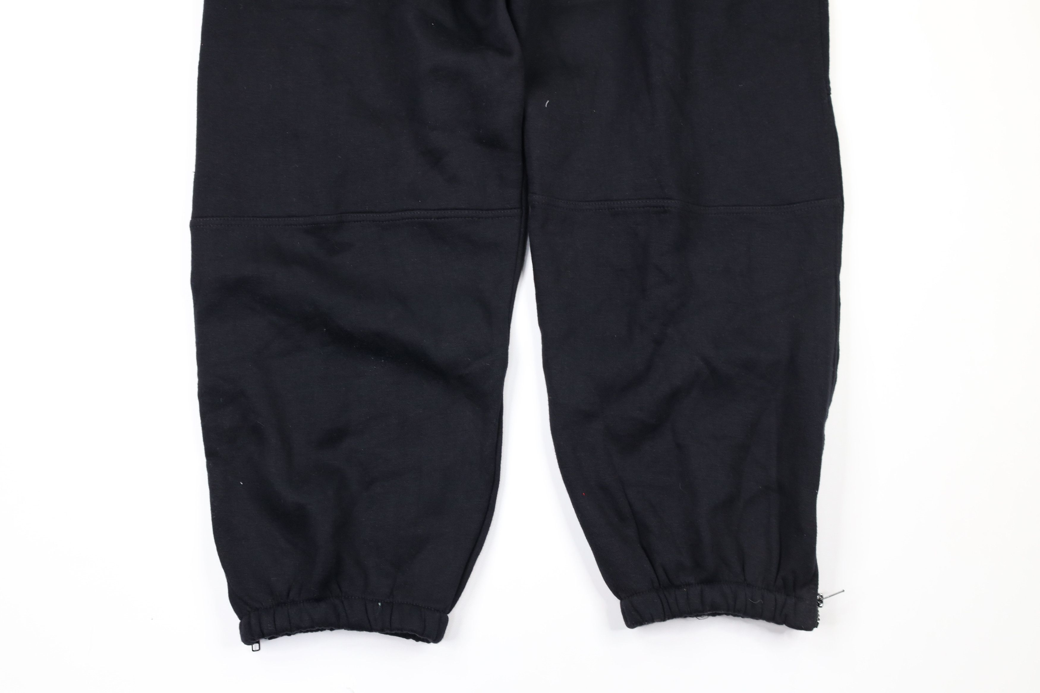 Vintage NOS Vintage 90s Streetwear Cargo Sweatpants Joggers Black Size US 40 / EU 56 - 11 Thumbnail