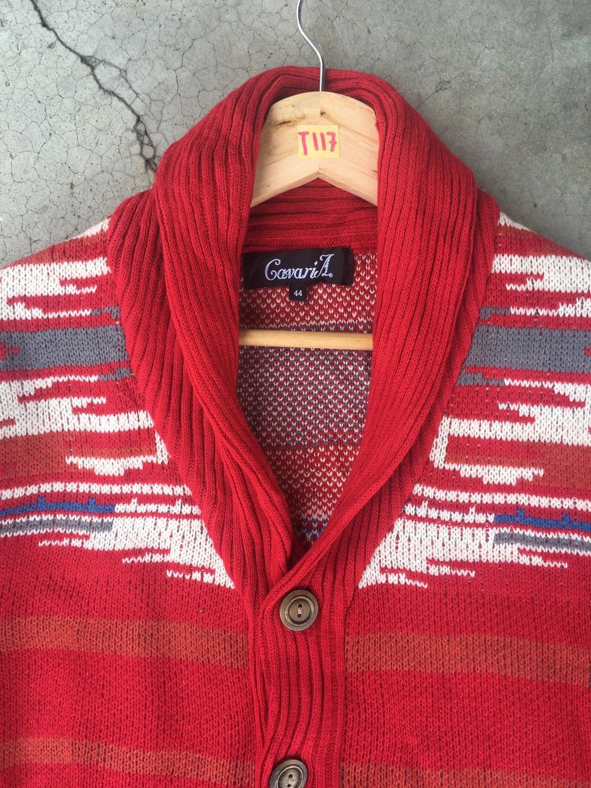 Other 📌Rare Sweater CAVARIA Knitwear/Cardigan Like Navajo Design Size US M / EU 48-50 / 2 - 4 Thumbnail