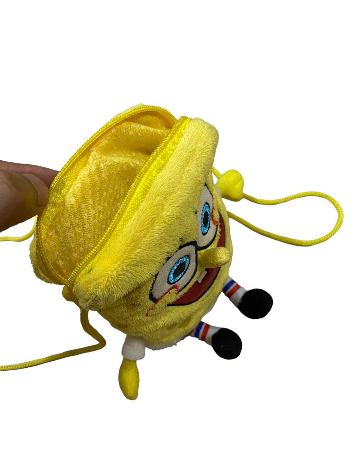 RARE🔥Spongebob Squarepants Plush Doll Pouch Fancy Sling Bag