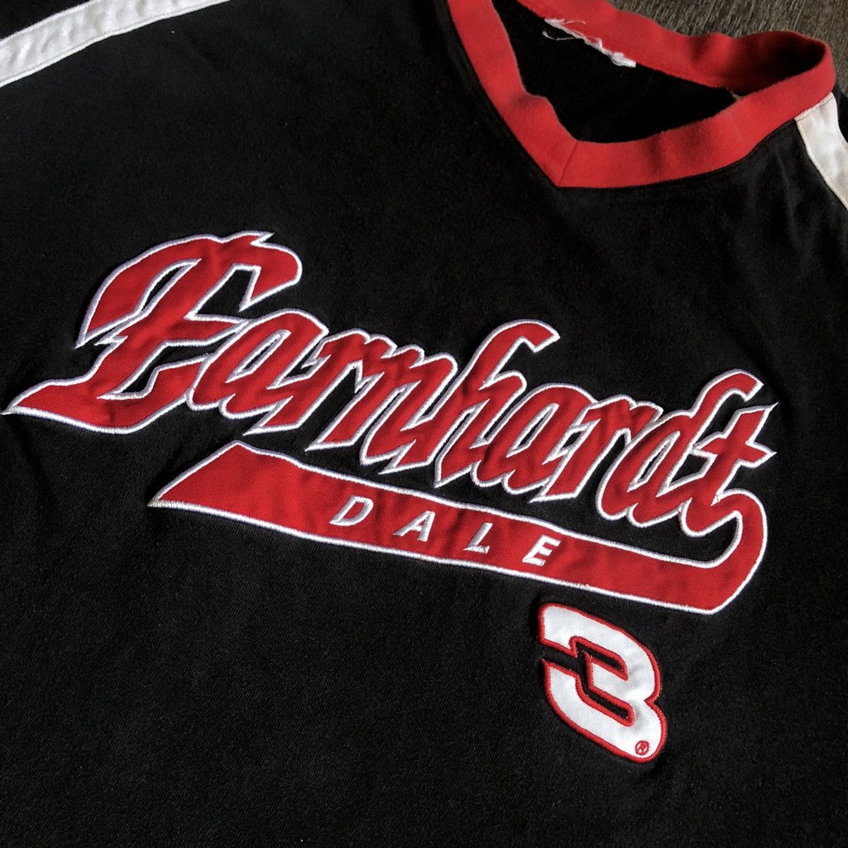 Chase Authentics Vintage 1990s Dale Earnhardt Chase Embroidered Logo T Shirt Size US XL / EU 56 / 4 - 3 Thumbnail