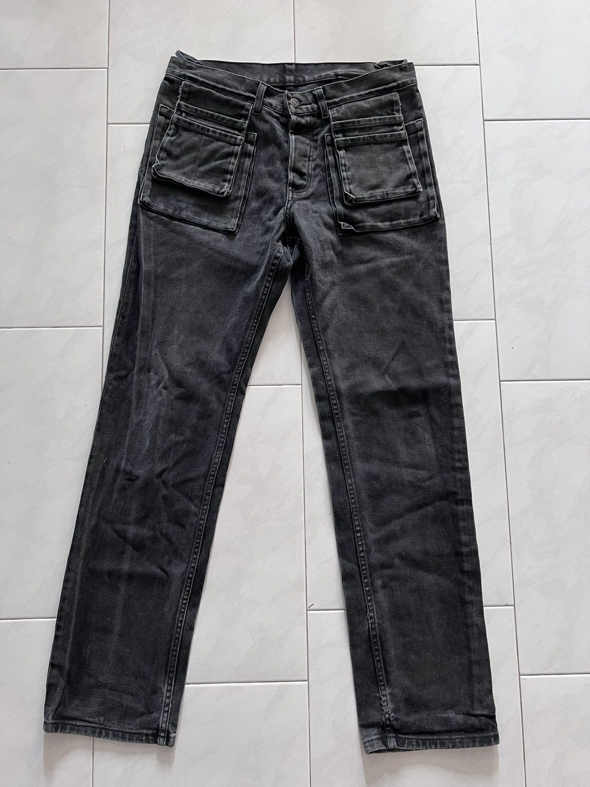 Helmut Lang FW03 MULTI-POCKET CARGO DENIM (33) | Grailed