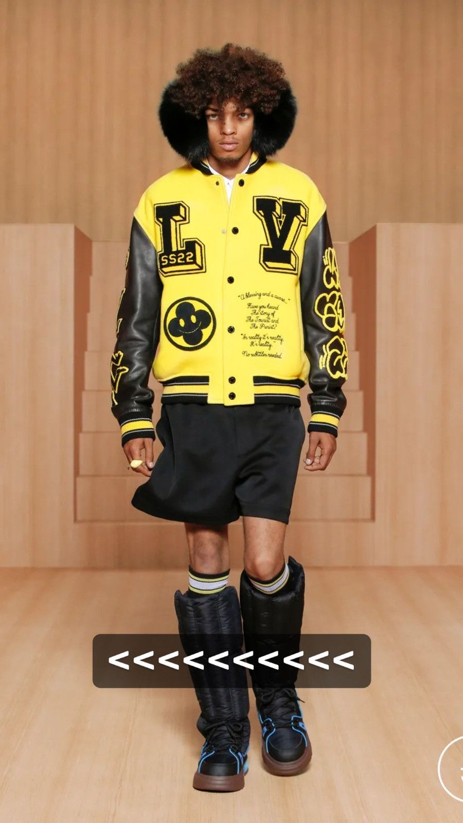 Louis Vuitton SS22 Louis Vuitton Leather Embroidered Varsity Jacket Size US M / EU 48-50 / 2 - 2 Thumbnail