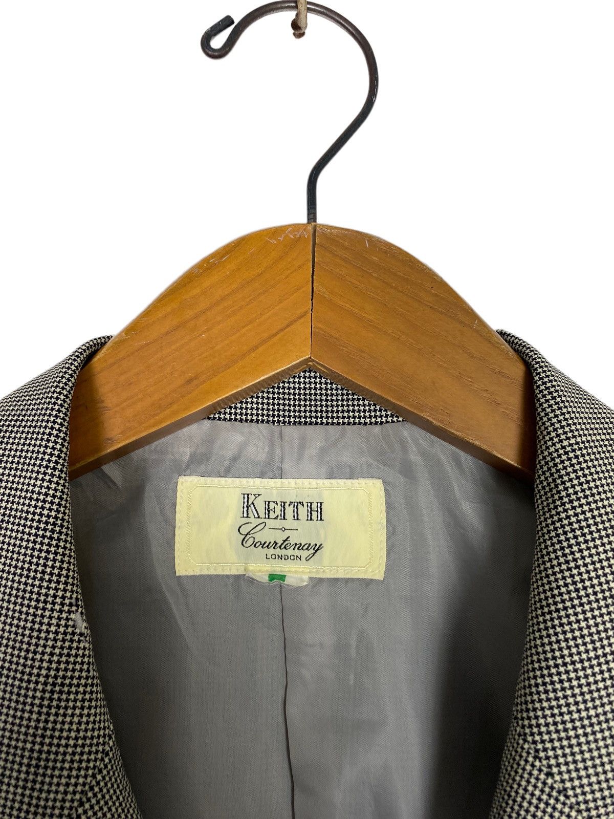 Vintage Vtg Keith Countenay London Double Breasted Wool Blazer Size 42R - 4 Thumbnail