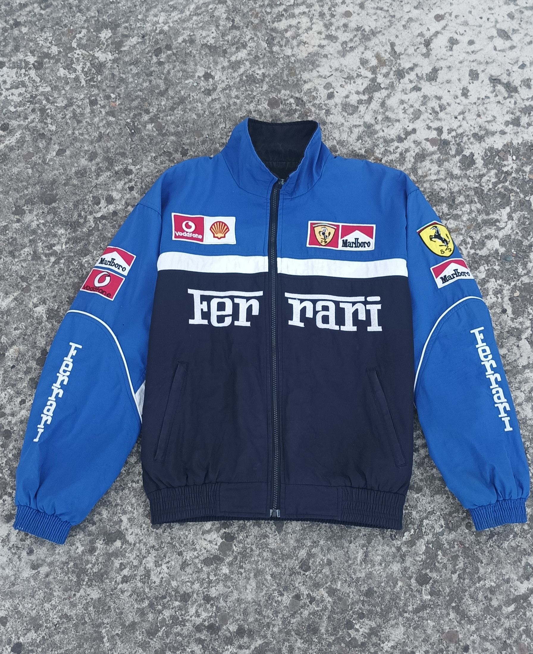 Vintage Ferrari Marlboro Racing Jacket F1 Michael Schymacher Grailed