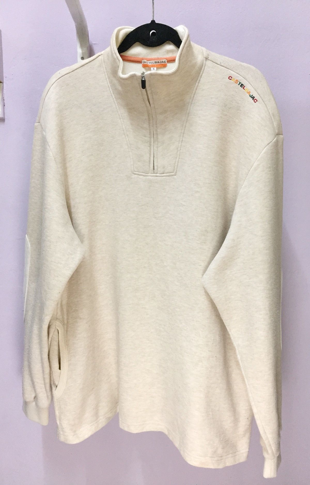 Jean Charles De Castelbajac Last Drop📌Oversized JCDC Half Zip Sweatshirts Size US XL / EU 56 / 4 - 2 Thumbnail