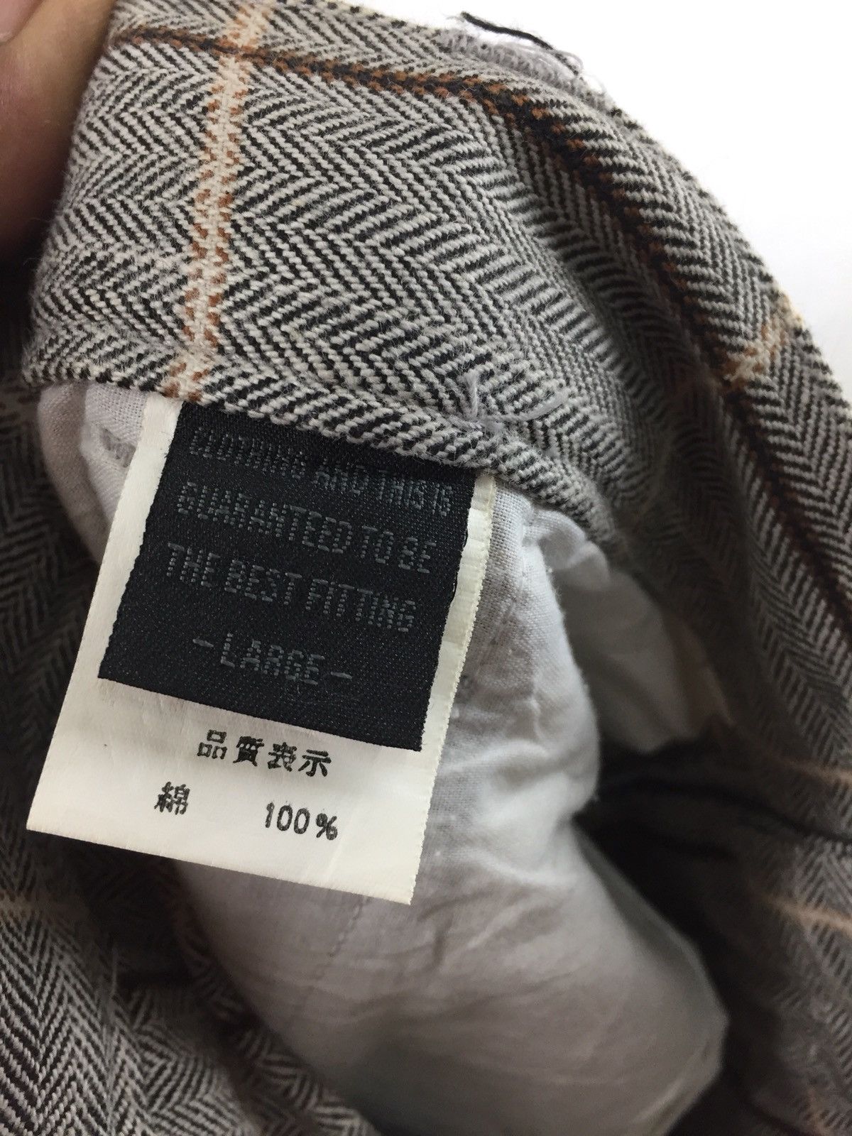 Designer × Vintage LastDrop! Unbranded Vintage Cargo Plaid Pants Size US 32 / EU 48 - 4 Thumbnail