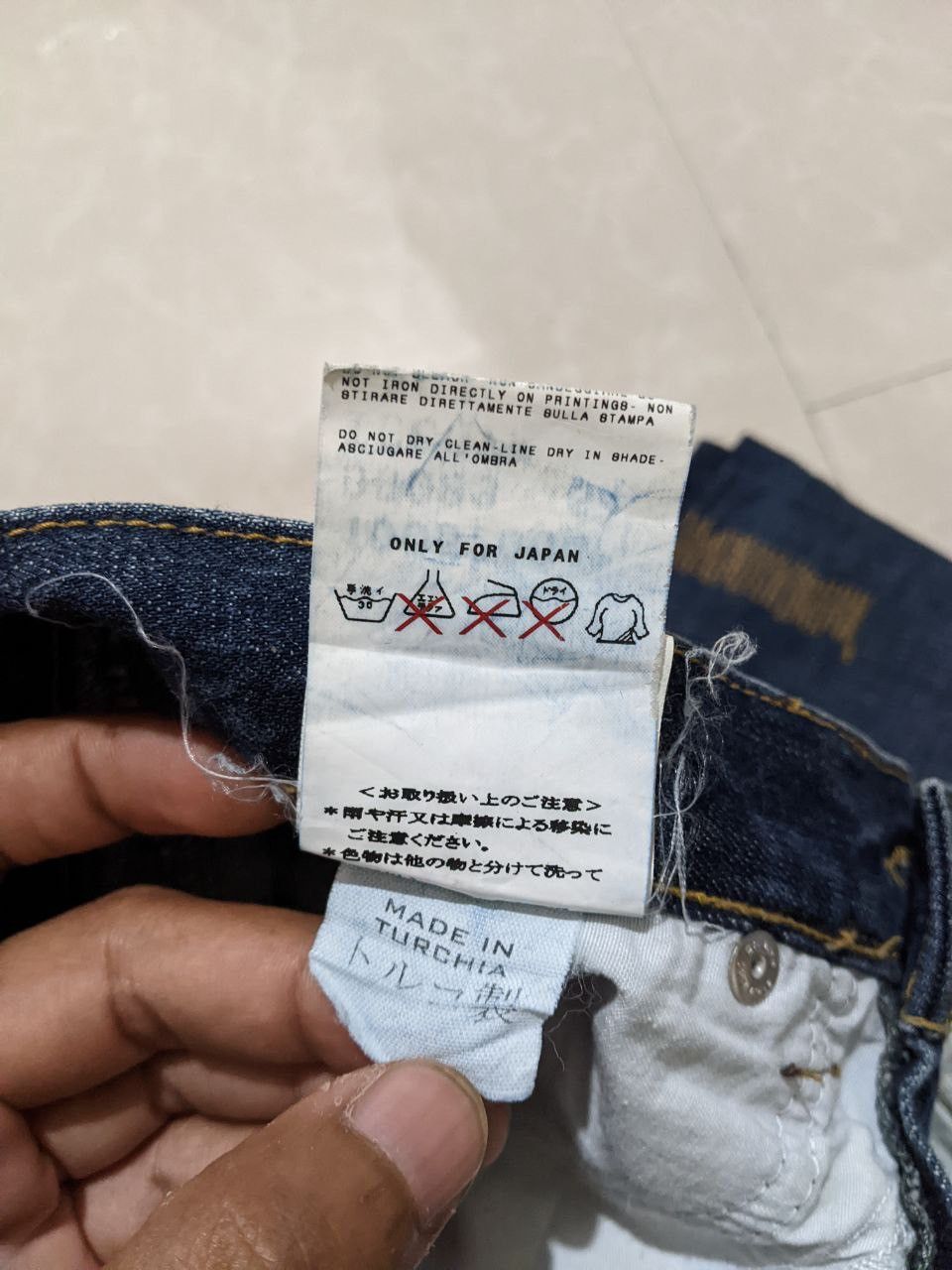 Dolce & Gabbana SS04 Sex Is My Favorite Business Patches Denim Size US 29 - 6 Thumbnail