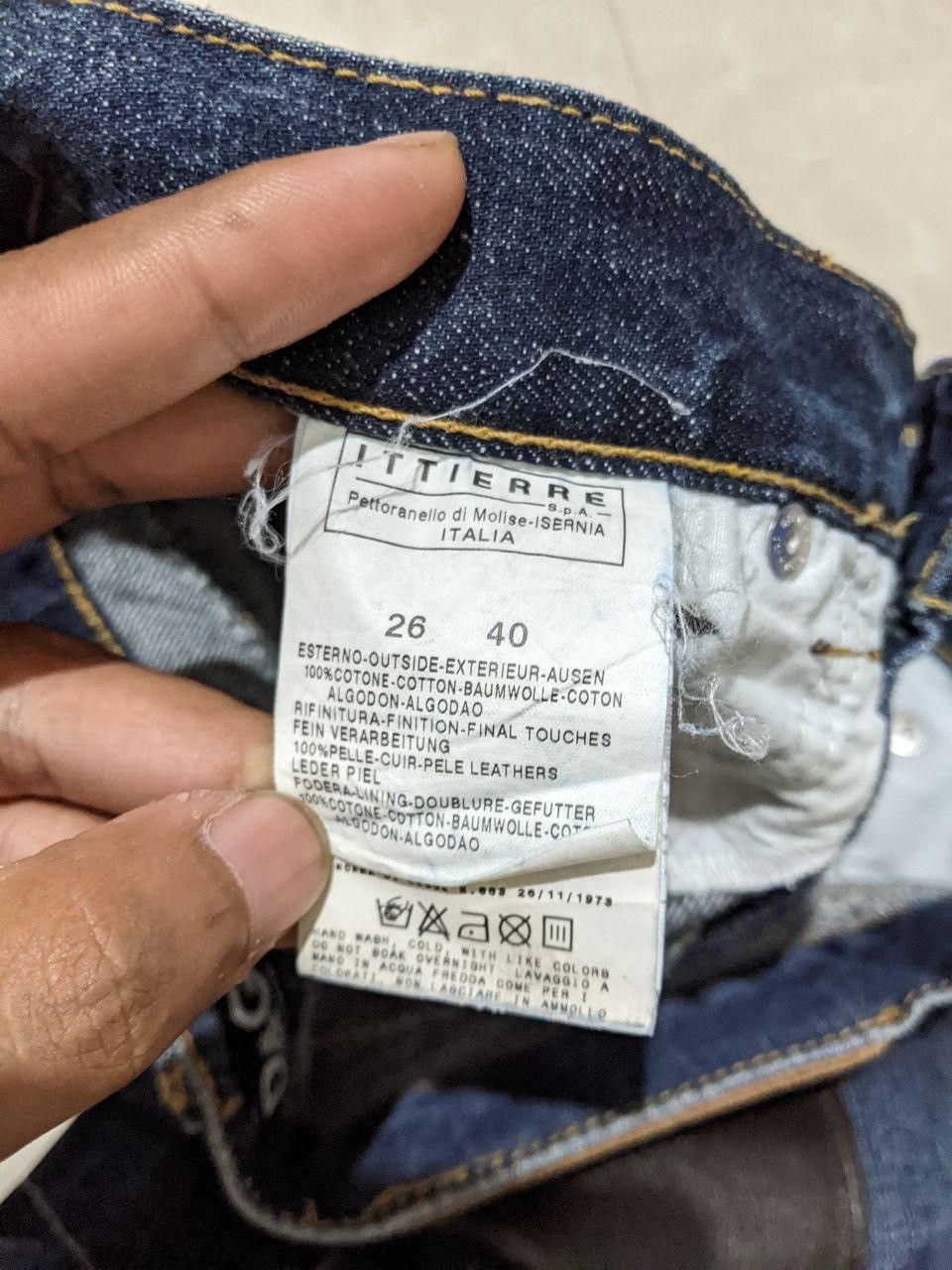 Dolce & Gabbana SS04 Sex Is My Favorite Business Patches Denim Size US 29 - 5 Thumbnail