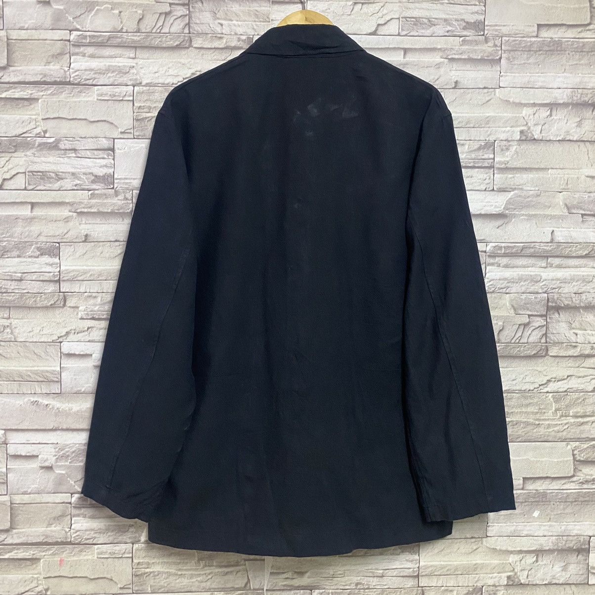Tete Homme TETE HOMME Linen Chore Jacket Size US L / EU 52-54 / 3 - 8 Thumbnail
