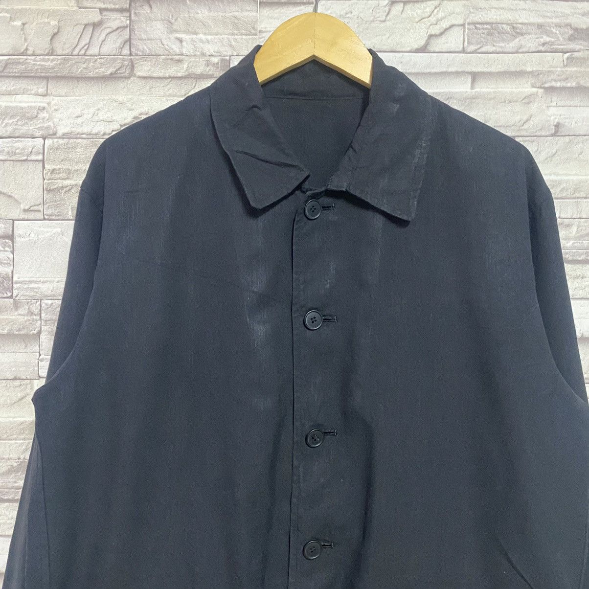 Tete Homme TETE HOMME Linen Chore Jacket Size US L / EU 52-54 / 3 - 4 Thumbnail