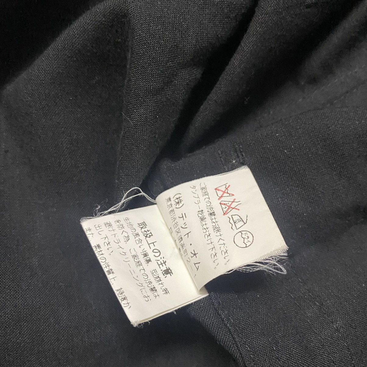 Tete Homme TETE HOMME Linen Chore Jacket Size US L / EU 52-54 / 3 - 14 Thumbnail