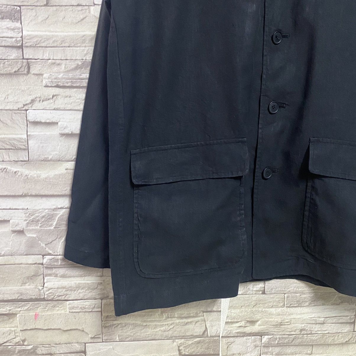 Tete Homme TETE HOMME Linen Chore Jacket Size US L / EU 52-54 / 3 - 5 Thumbnail