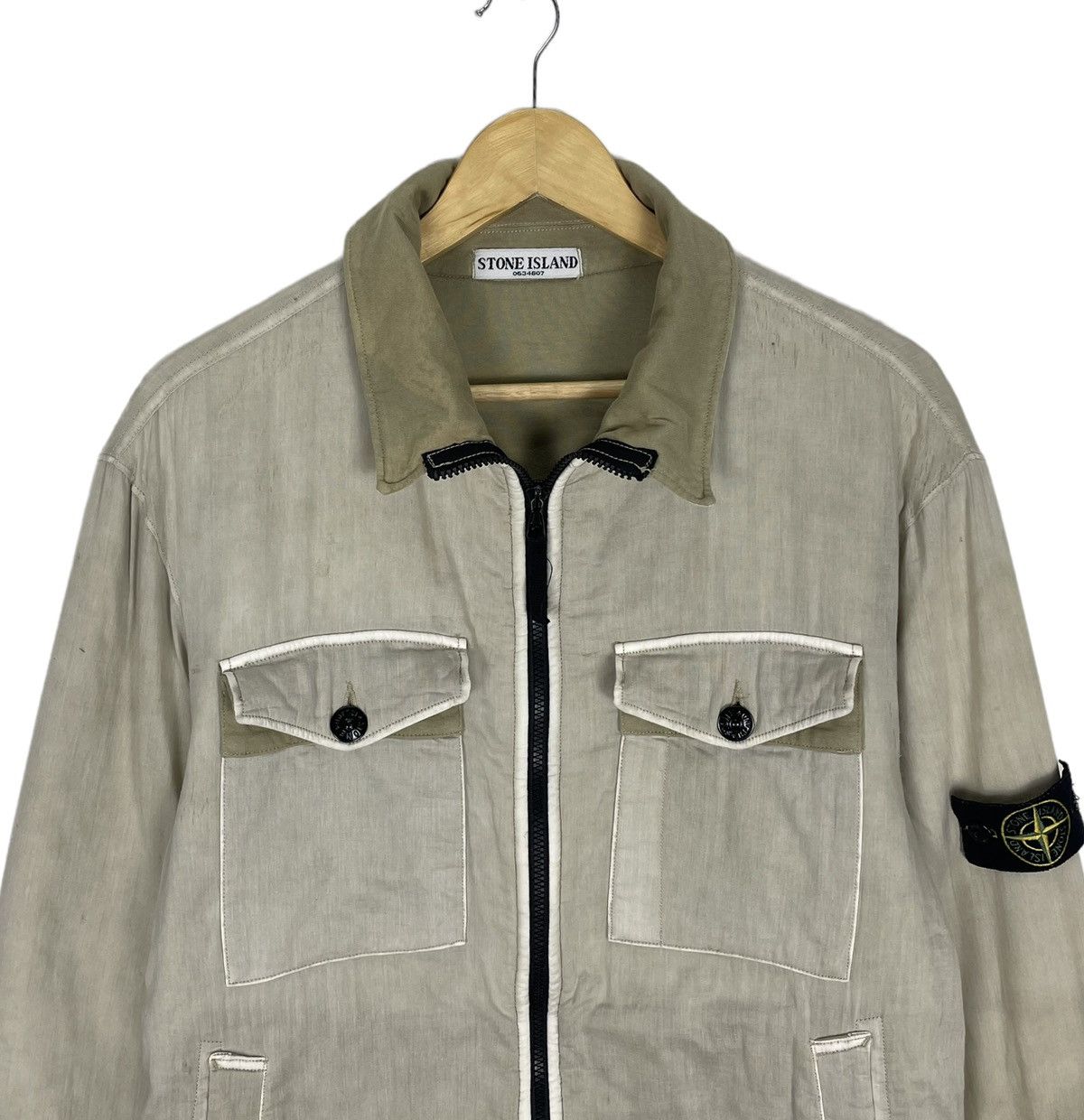 Stone Island 🔥STONE ISLAND ZIPPER LIGHT JACKET Size US L / EU 52-54 / 3 - 3 Thumbnail