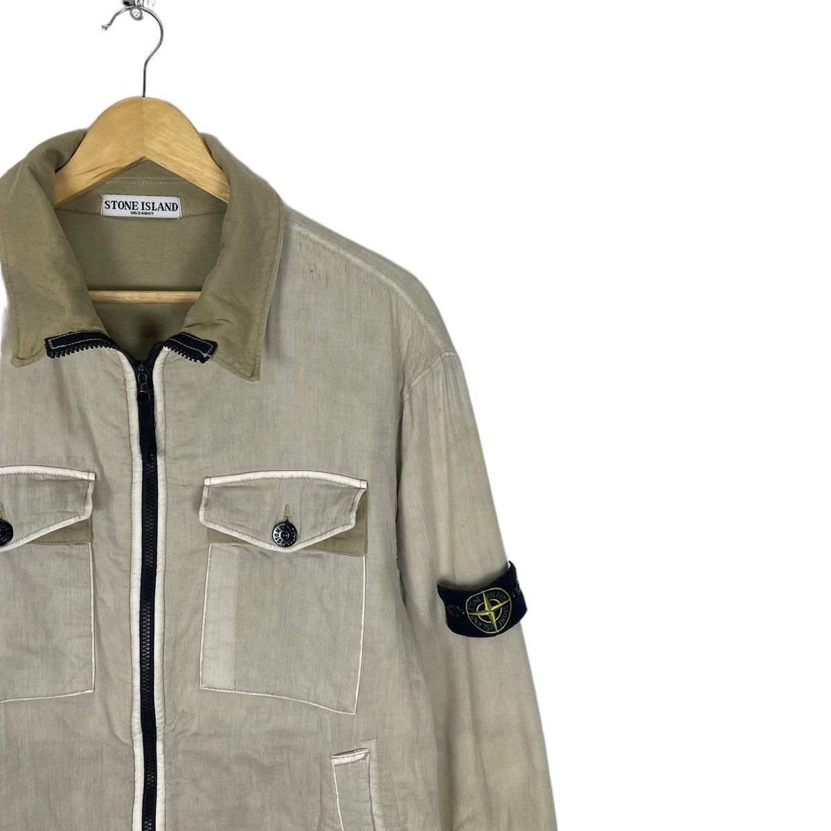 Stone Island 🔥STONE ISLAND ZIPPER LIGHT JACKET Size US L / EU 52-54 / 3 - 4 Thumbnail