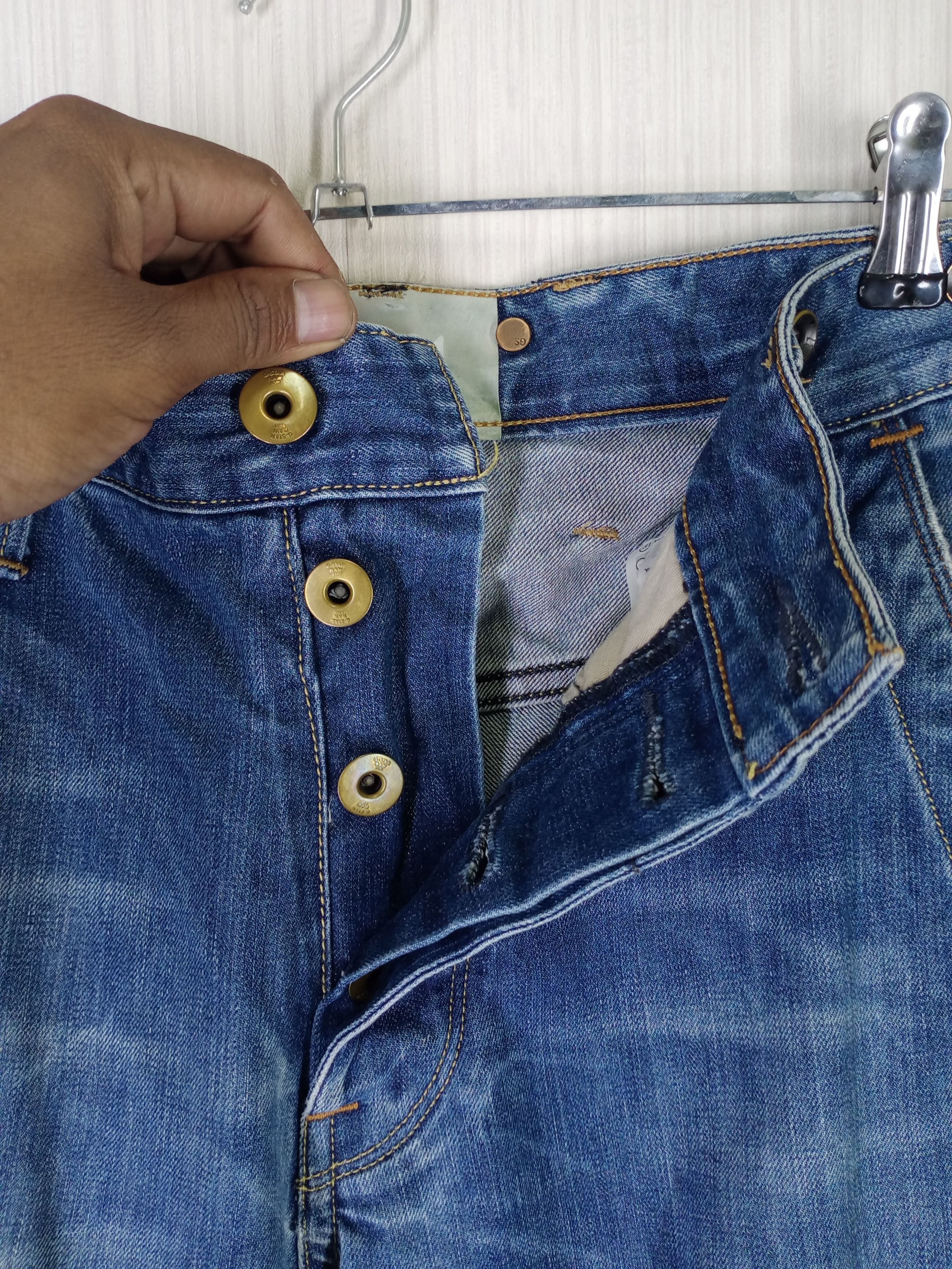 G-Star × If Six Was Nine Rare G Star Raw Distressed Denim Jeans Size US 32 / EU 48 - 6 Thumbnail