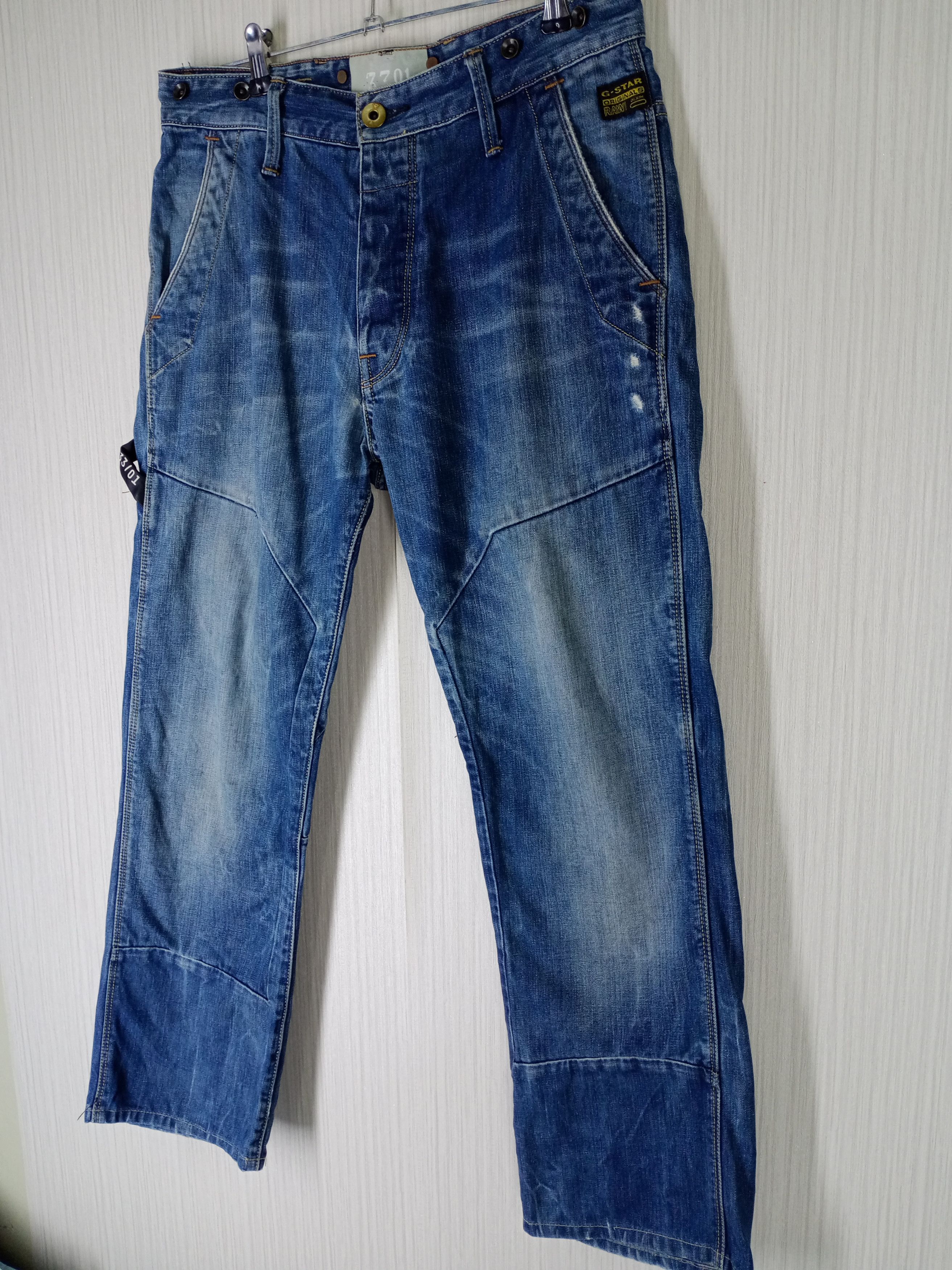 G-Star × If Six Was Nine Rare G Star Raw Distressed Denim Jeans Size US 32 / EU 48 - 3 Thumbnail