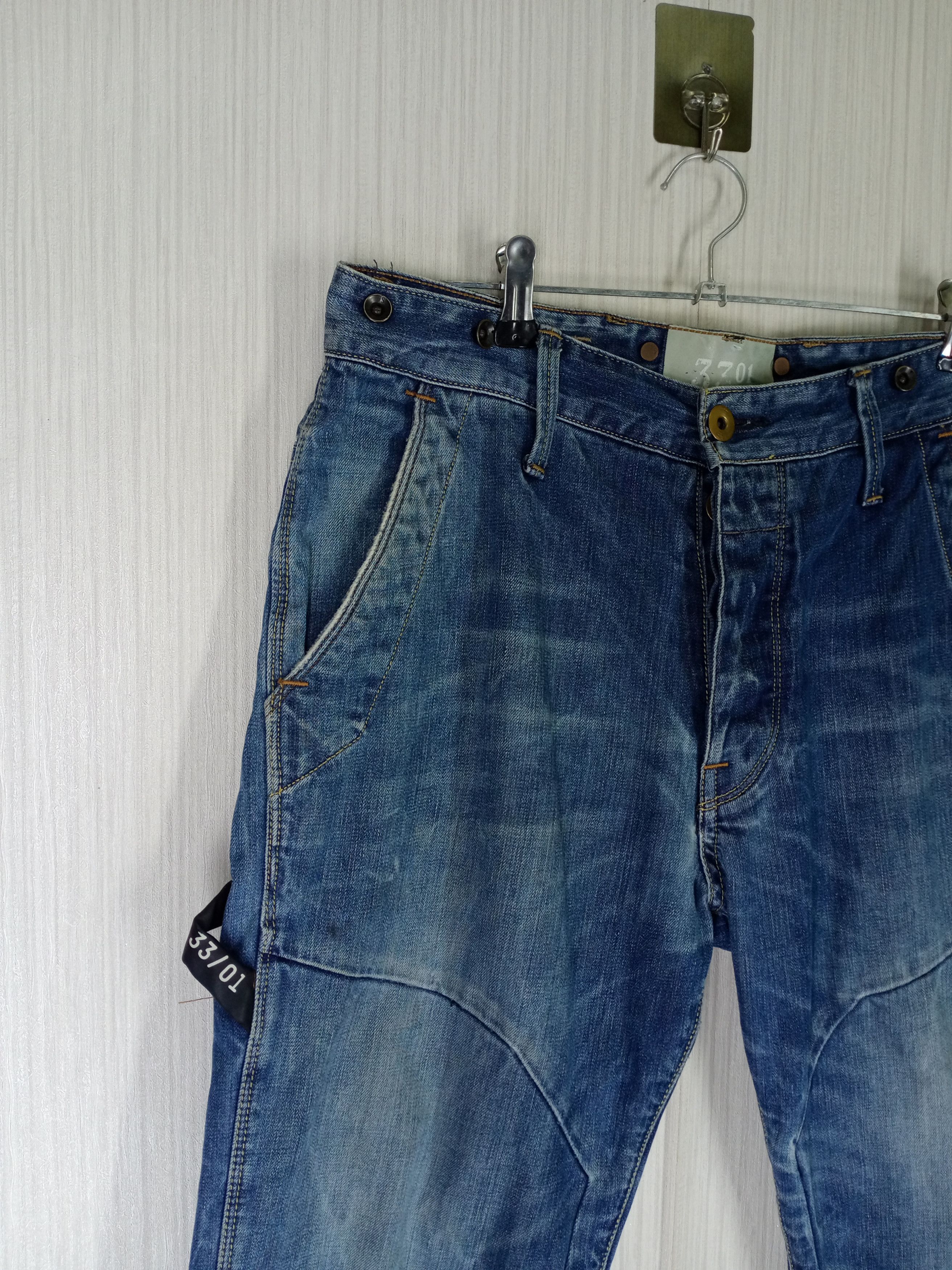 G-Star × If Six Was Nine Rare G Star Raw Distressed Denim Jeans Size US 32 / EU 48 - 5 Thumbnail