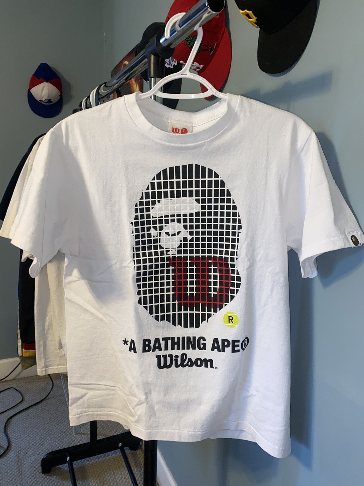 Bape x Wilson 3M Tee Tops