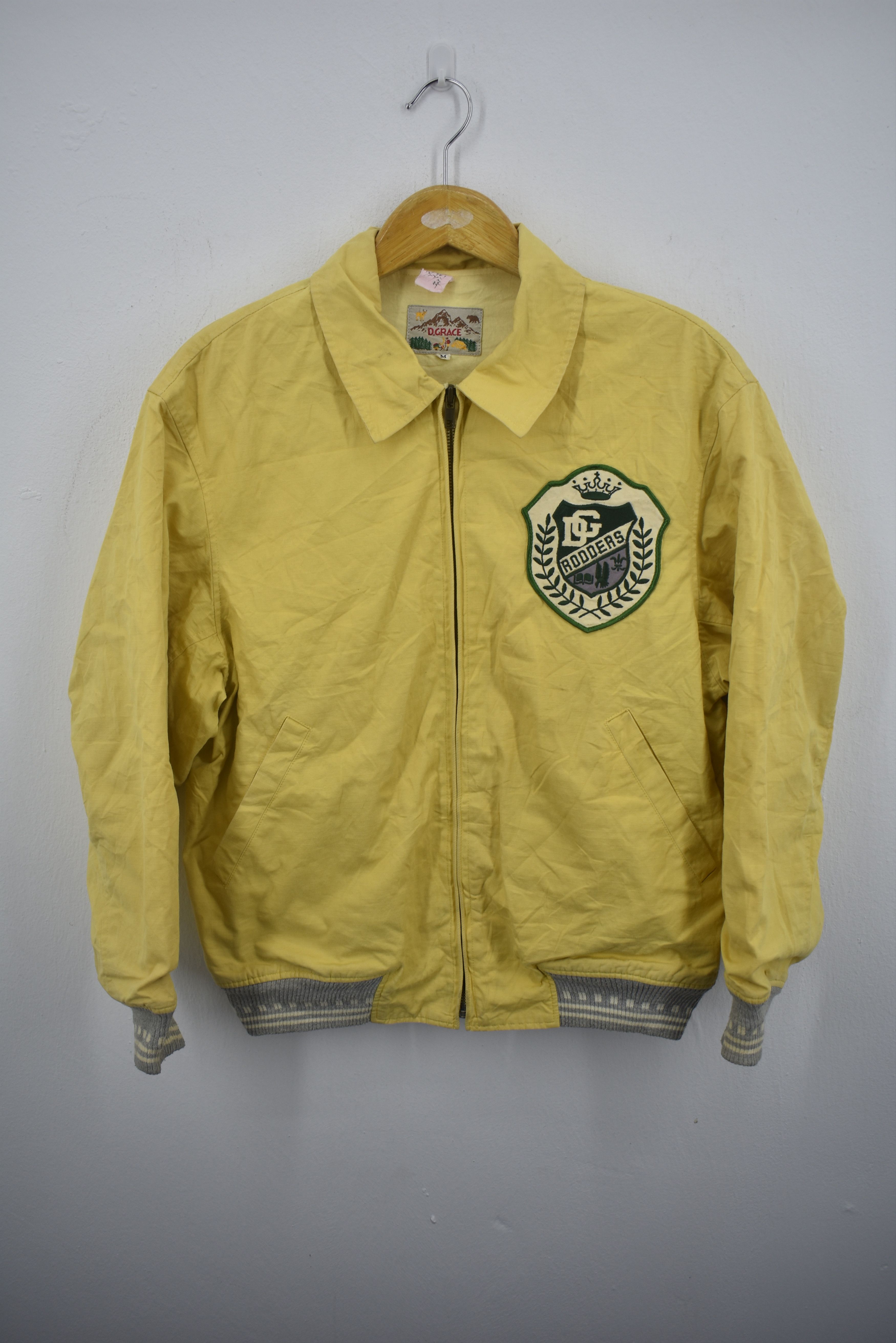 Vintage A082 VTG 90s Grace Rodders Baseball Varsity Jacket Size US M / EU 48-50 / 2 - 2 Thumbnail