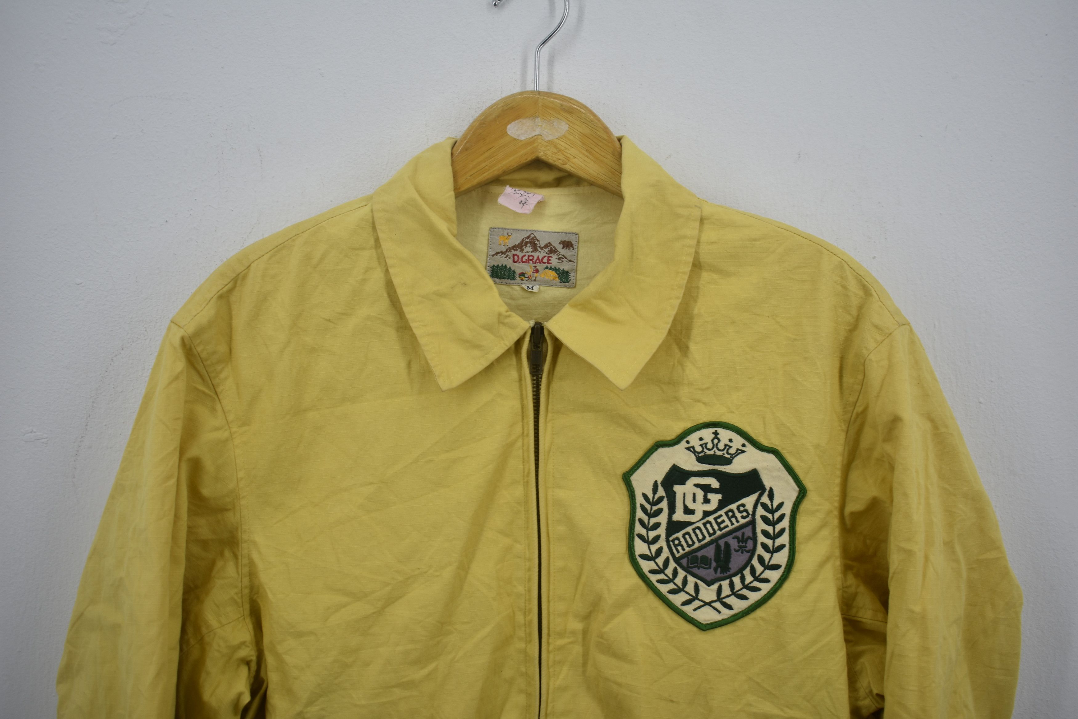 Vintage A082 VTG 90s Grace Rodders Baseball Varsity Jacket Size US M / EU 48-50 / 2 - 3 Thumbnail