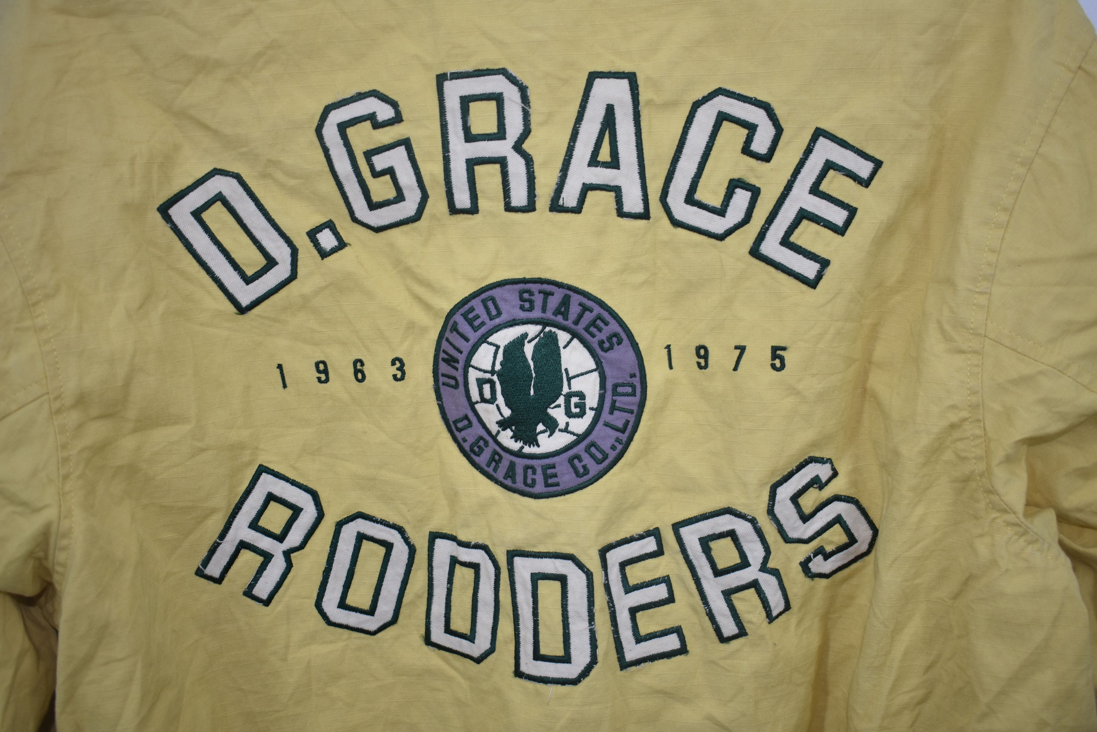Vintage A082 VTG 90s Grace Rodders Baseball Varsity Jacket Size US M / EU 48-50 / 2 - 8 Thumbnail