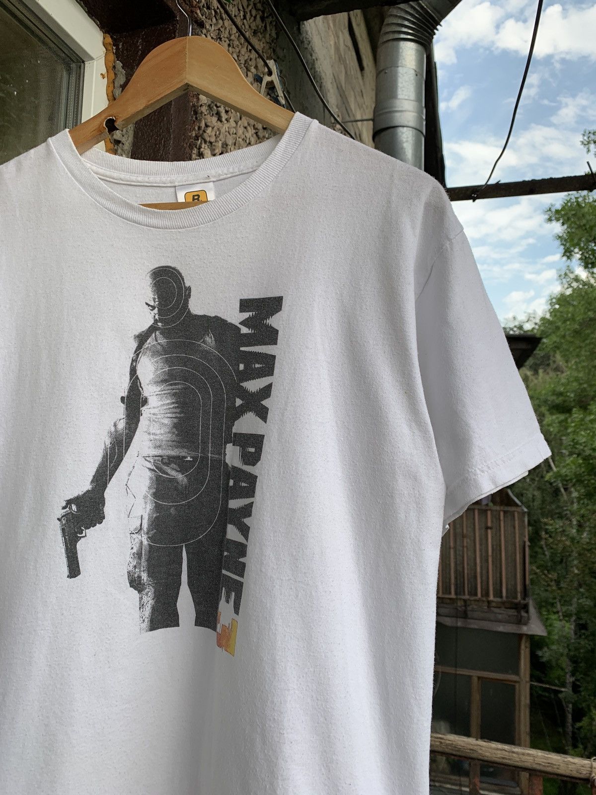 The Game Vintage Max Payne Rockstar Games White T-Shirt Size US M / EU 48-50 / 2 - 4 Thumbnail