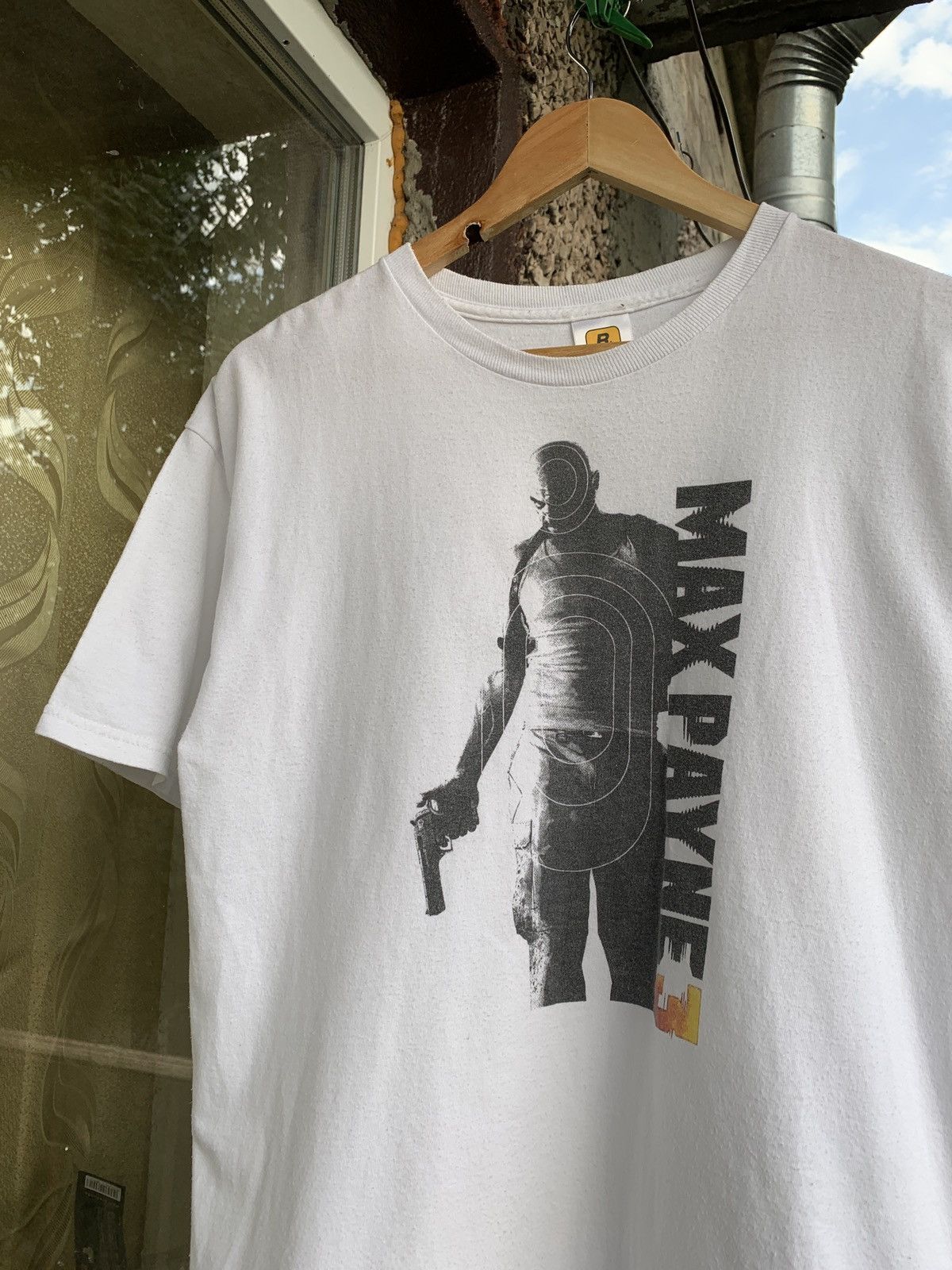 The Game Vintage Max Payne Rockstar Games White T-Shirt Size US M / EU 48-50 / 2 - 3 Thumbnail
