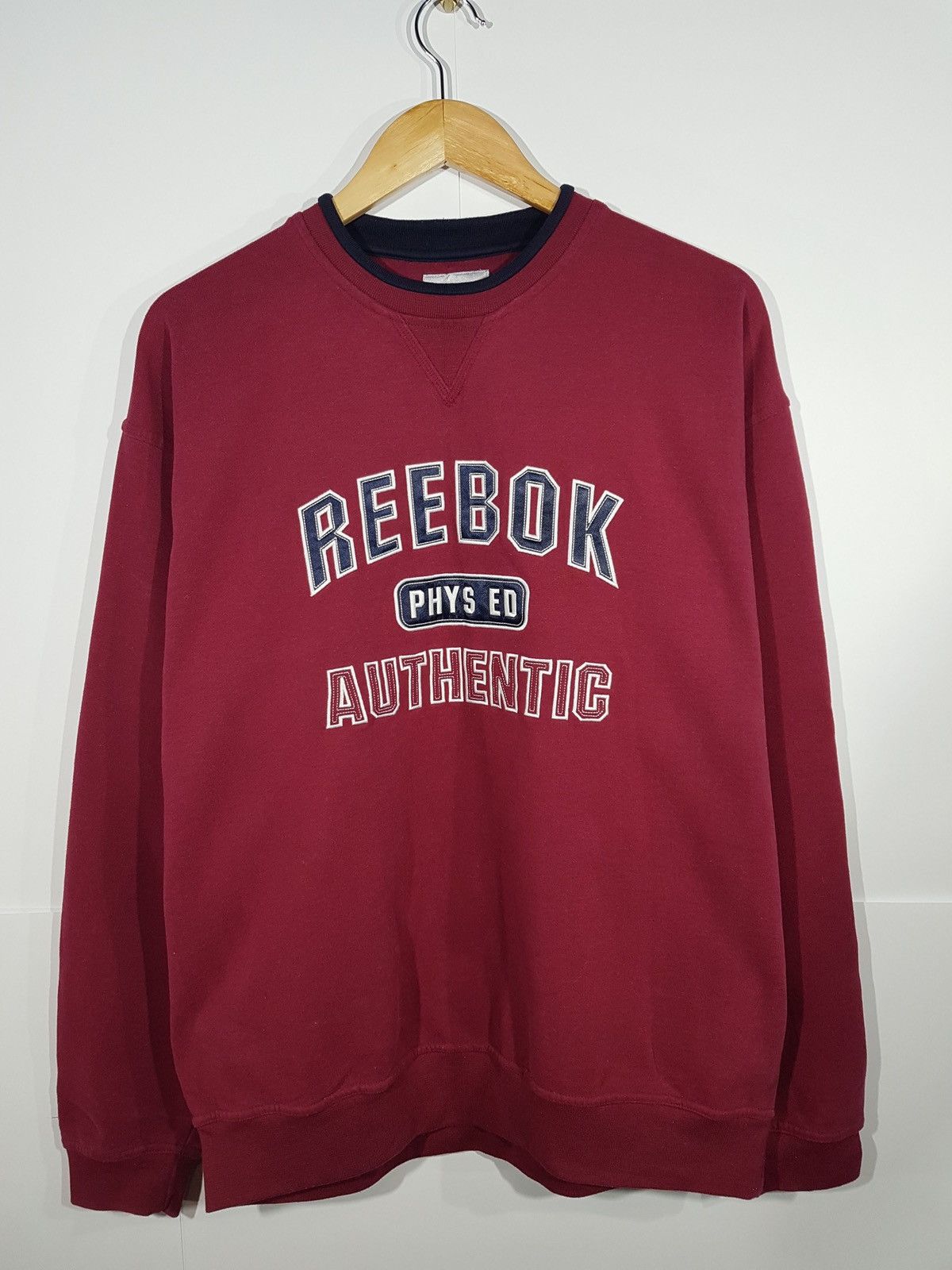 Reebok Vintage Reebok Sweatshirt Oversized Authentic Embroidered Size US L / EU 52-54 / 3 - 2 Thumbnail