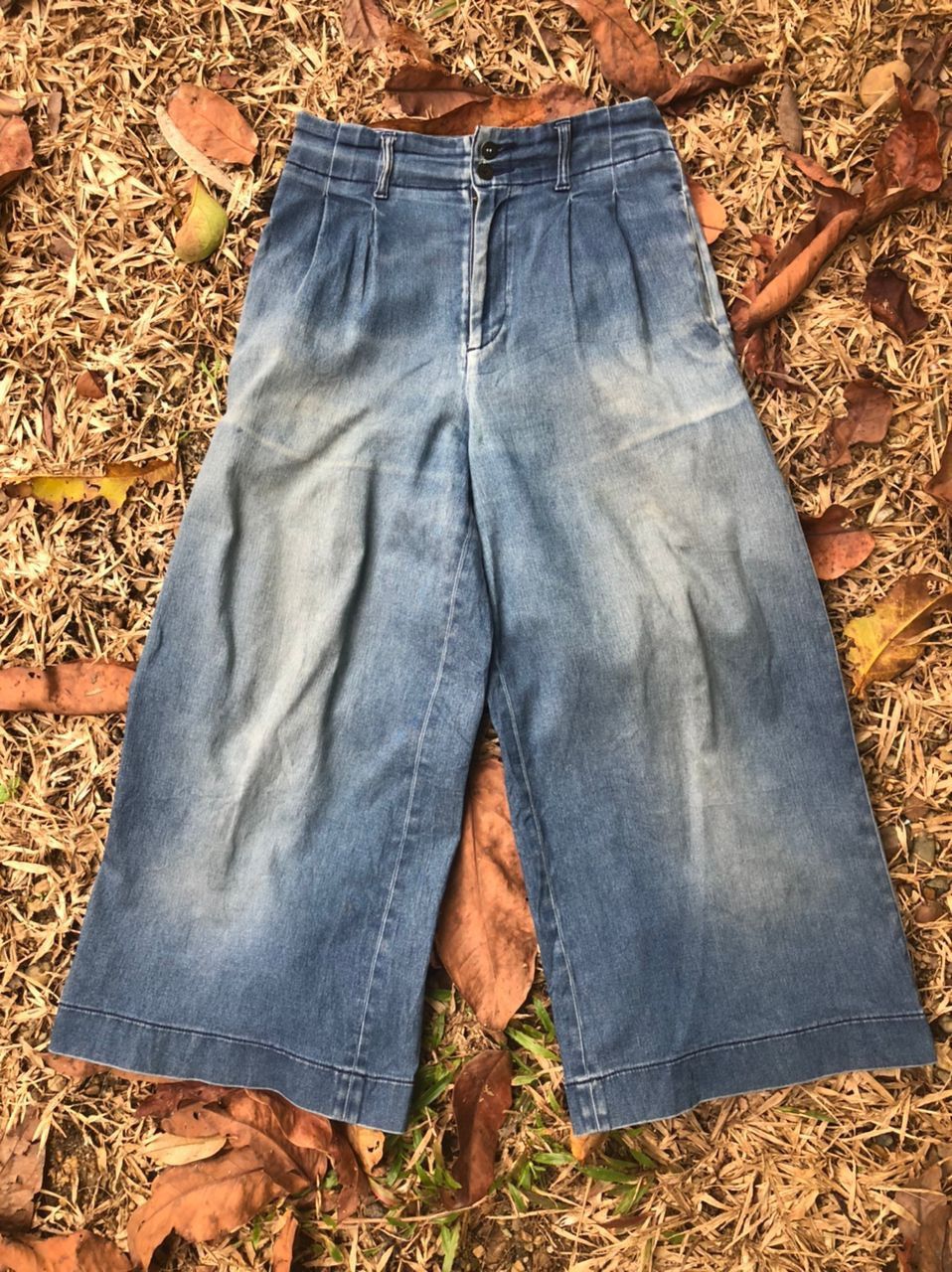 Japanese Brand WIDE PANT UNIQLO YAMAGUCHI CITY JAPAN 01 Size 27" / US 4 / IT 40 - 1 Thumbnail