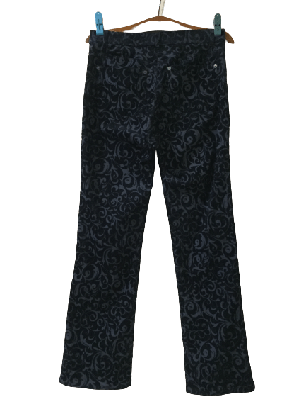 Japanese Brand Tachibana Fullprint Corduroy Jeans Size 29" - 5 Thumbnail