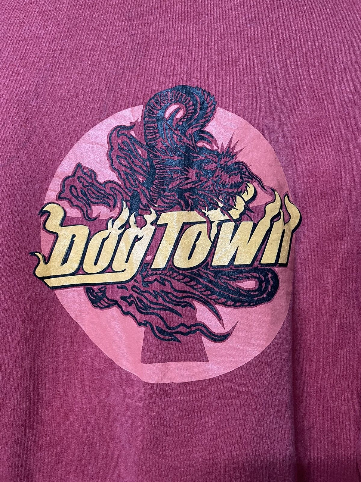 Dogtown Vintage 90s Dogtown Dragon Skateboard Sweatshirt Size US L / EU 52-54 / 3 - 2 Thumbnail