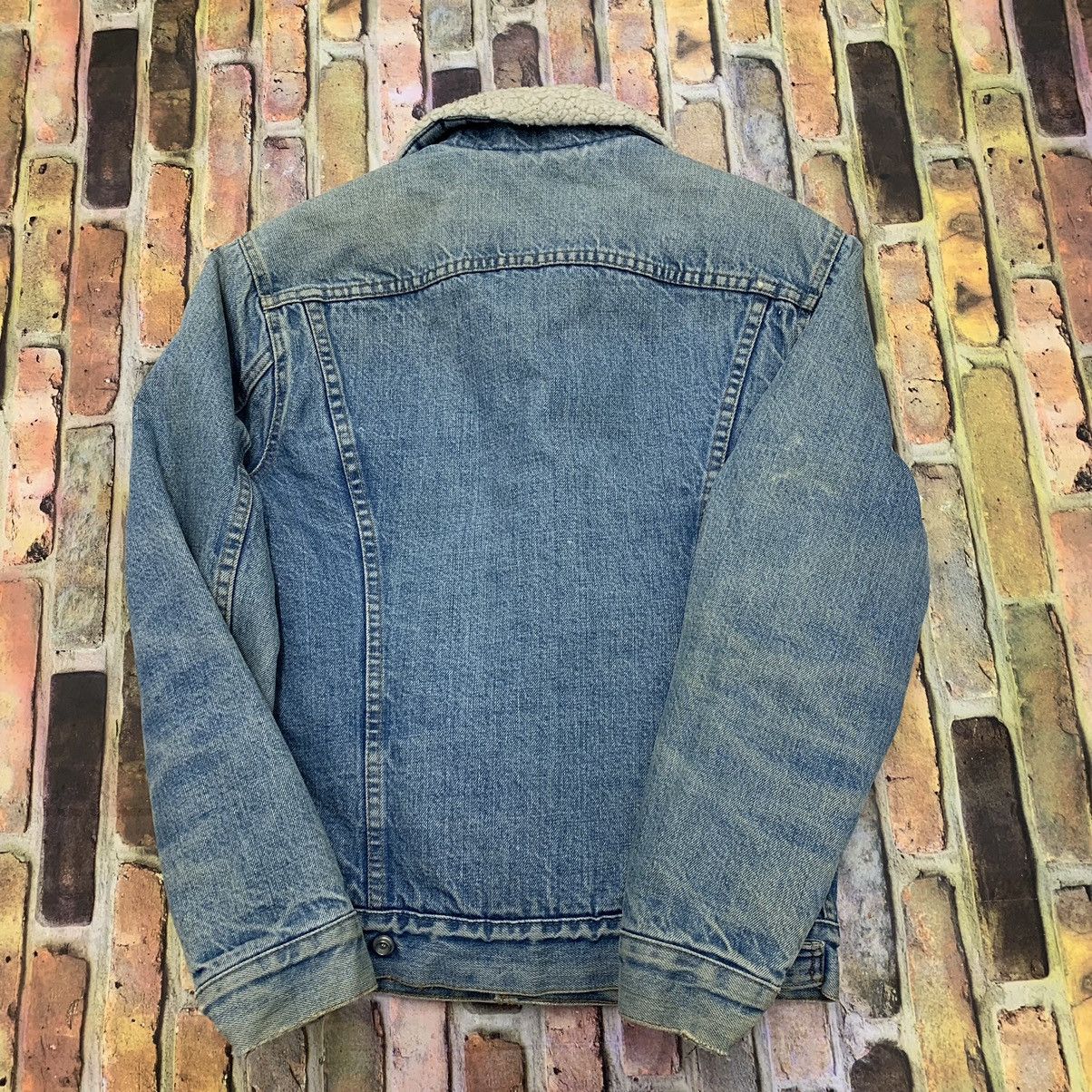 Levi's × Vintage Vintage Levi’s Orange Tab sherpa lined denim jacket Size US S / EU 44-46 / 1 - 2 Thumbnail