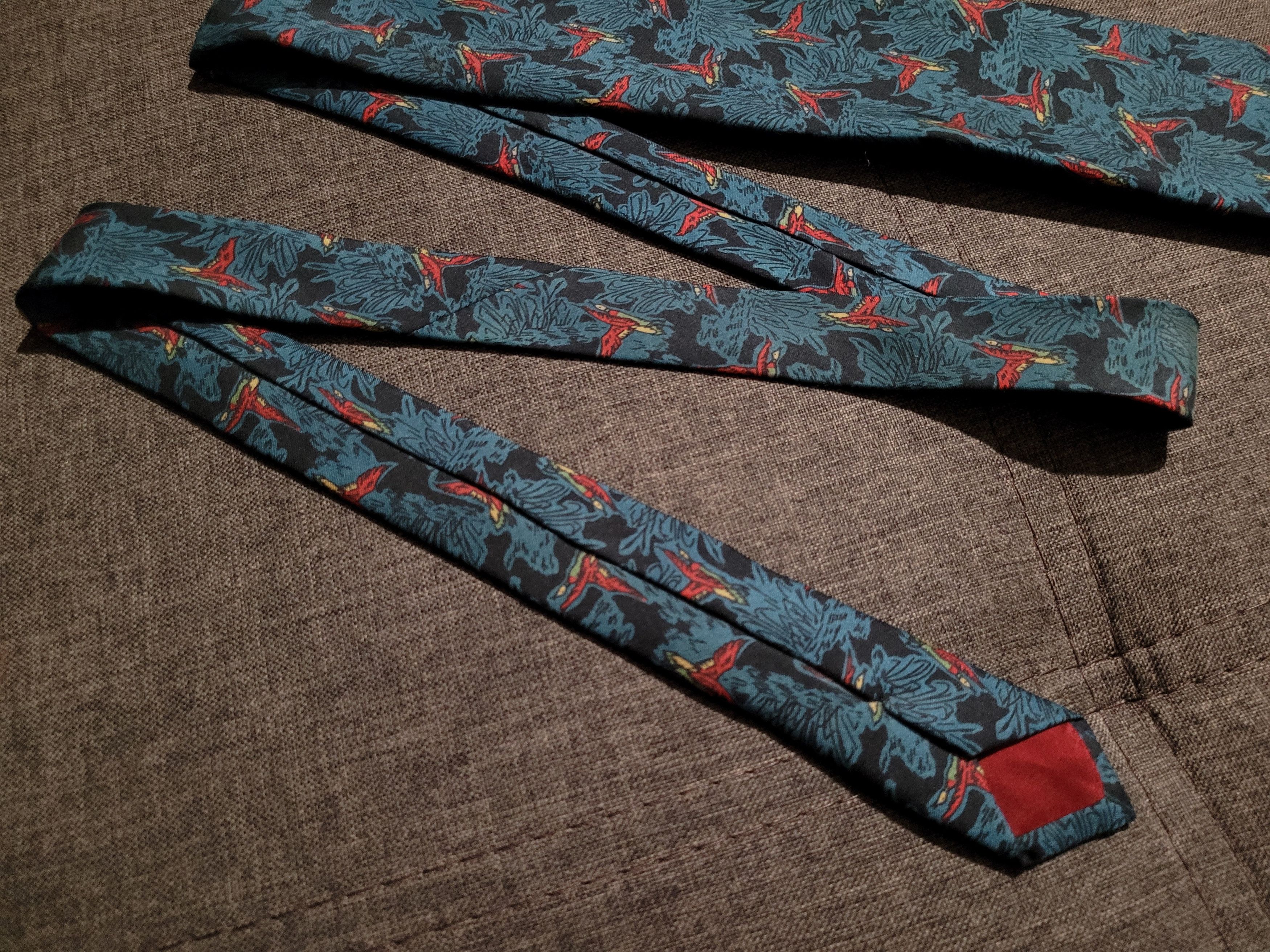 Burberry Vintage Burberrys tie Size ONE SIZE - 2 Thumbnail