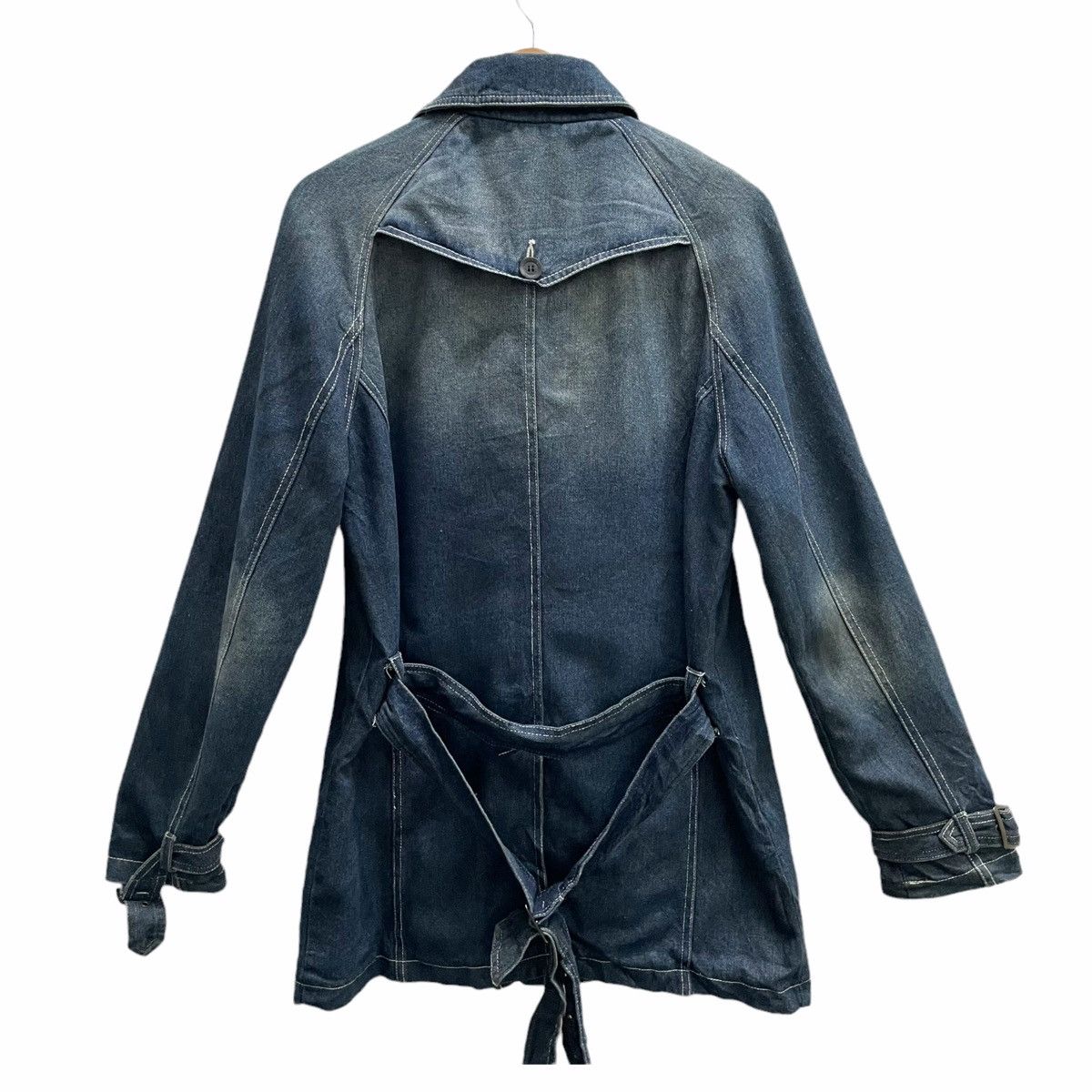 Hysteric Glamour × In The Attic × Japanese Brand 💥Japan In The Attic Denim Double Breast Jacket Parka Size L / US 10 / IT 46 - 5 Thumbnail