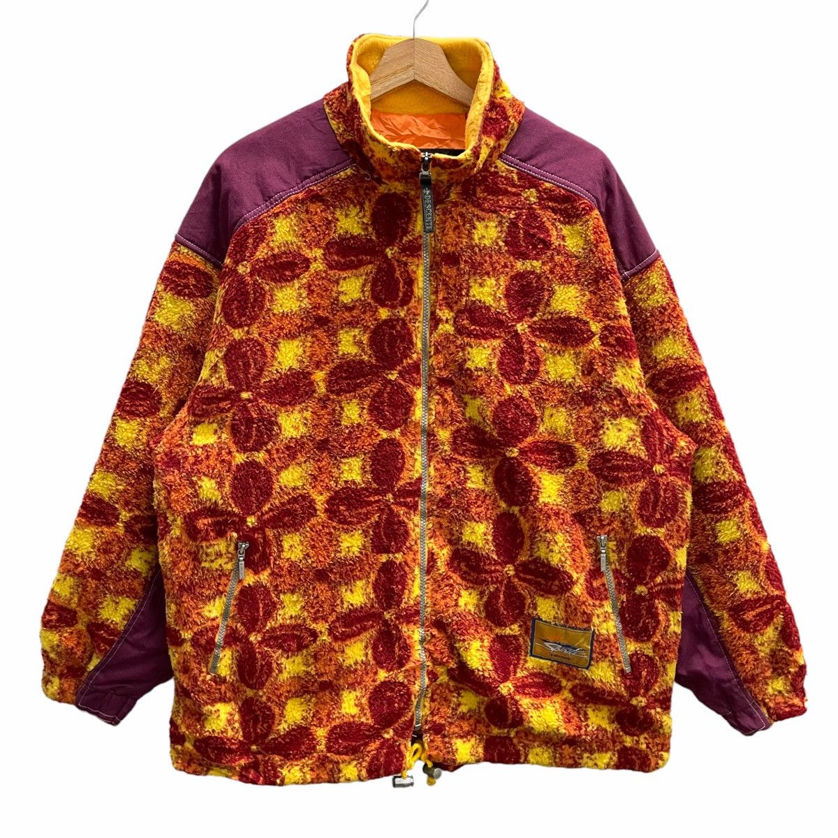 💥 90s Descente Full Design Fullzip Fleece Jacket