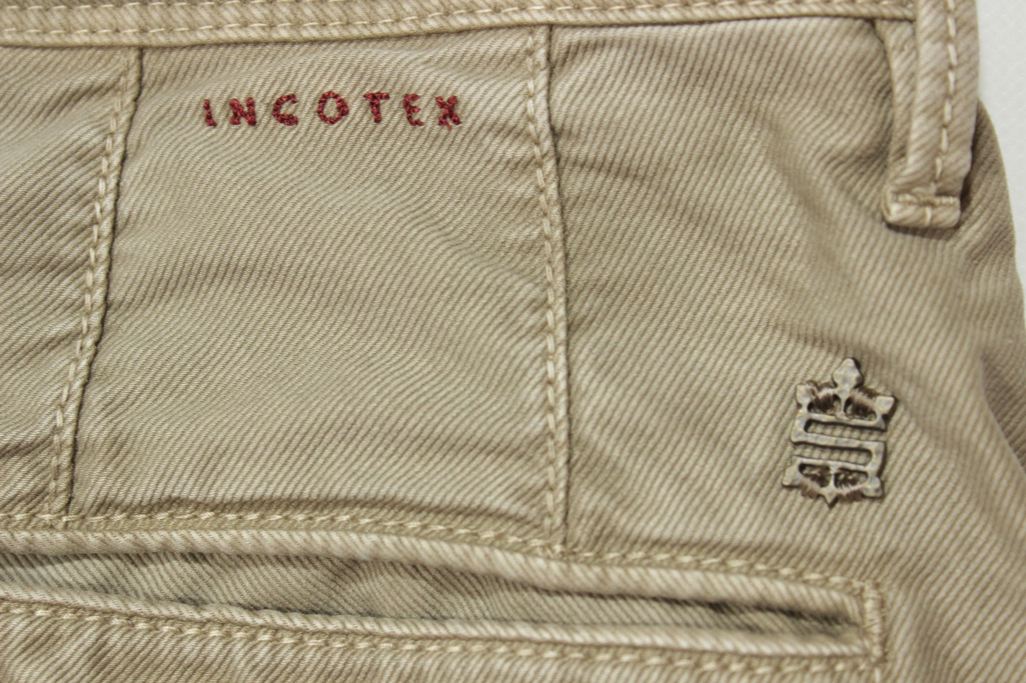 Incotex Tricochino Logo Slim Fit Pants Size US 34 / EU 50 - 6 Thumbnail