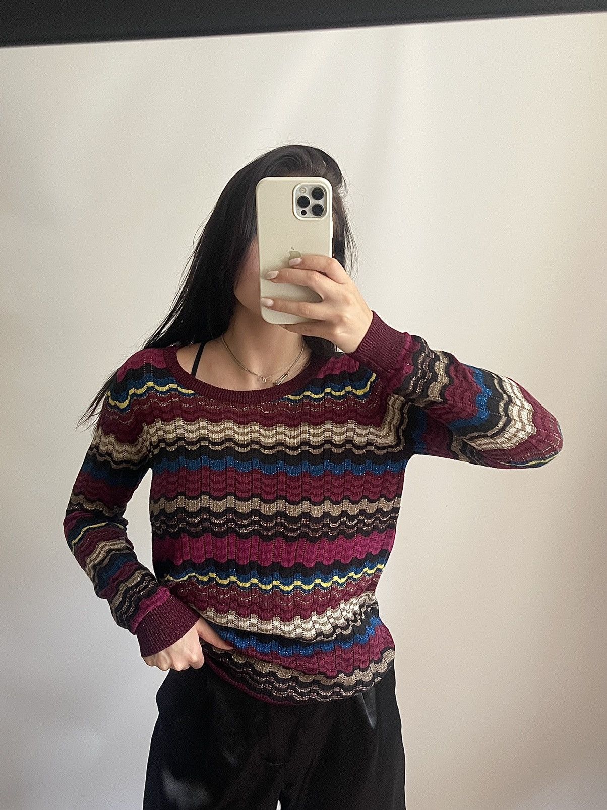 Missoni Women’s Missoni x Lindex Multicolor Long Sleeve Jumper Size XS / US 0-2 / IT 36-38 - 3 Thumbnail