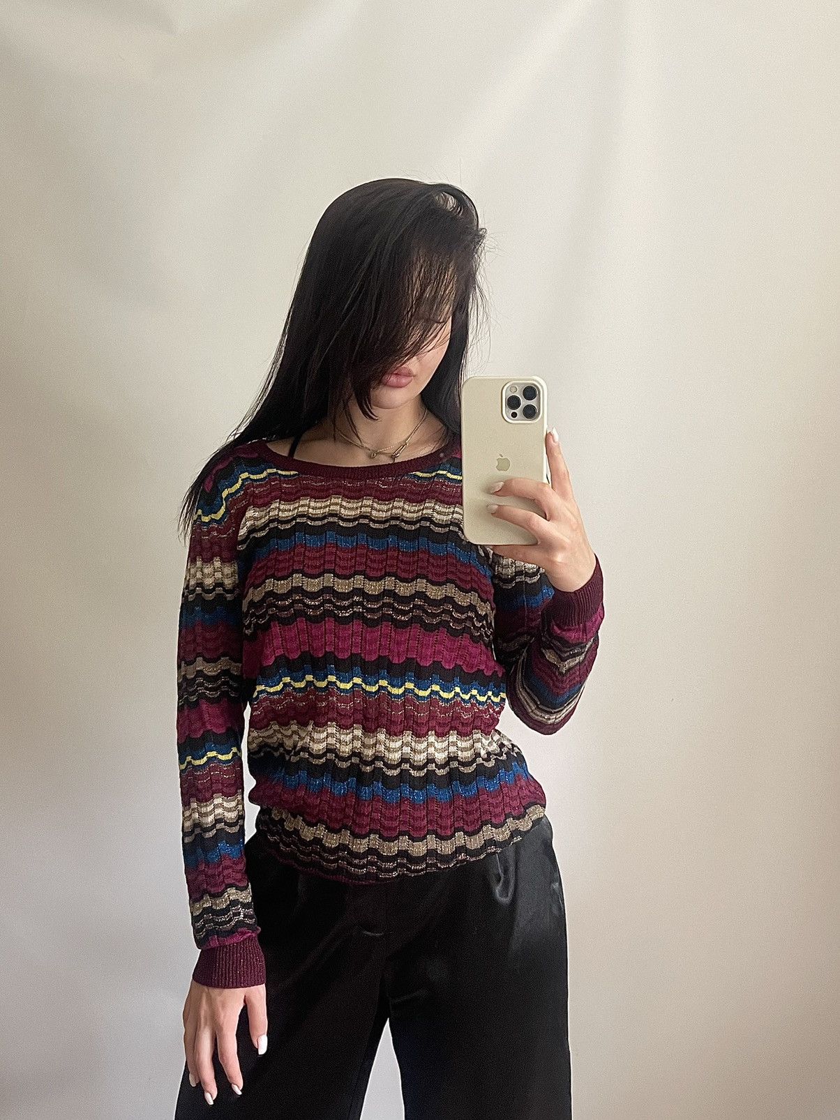 Missoni Women’s Missoni x Lindex Multicolor Long Sleeve Jumper Size XS / US 0-2 / IT 36-38 - 1 Thumbnail