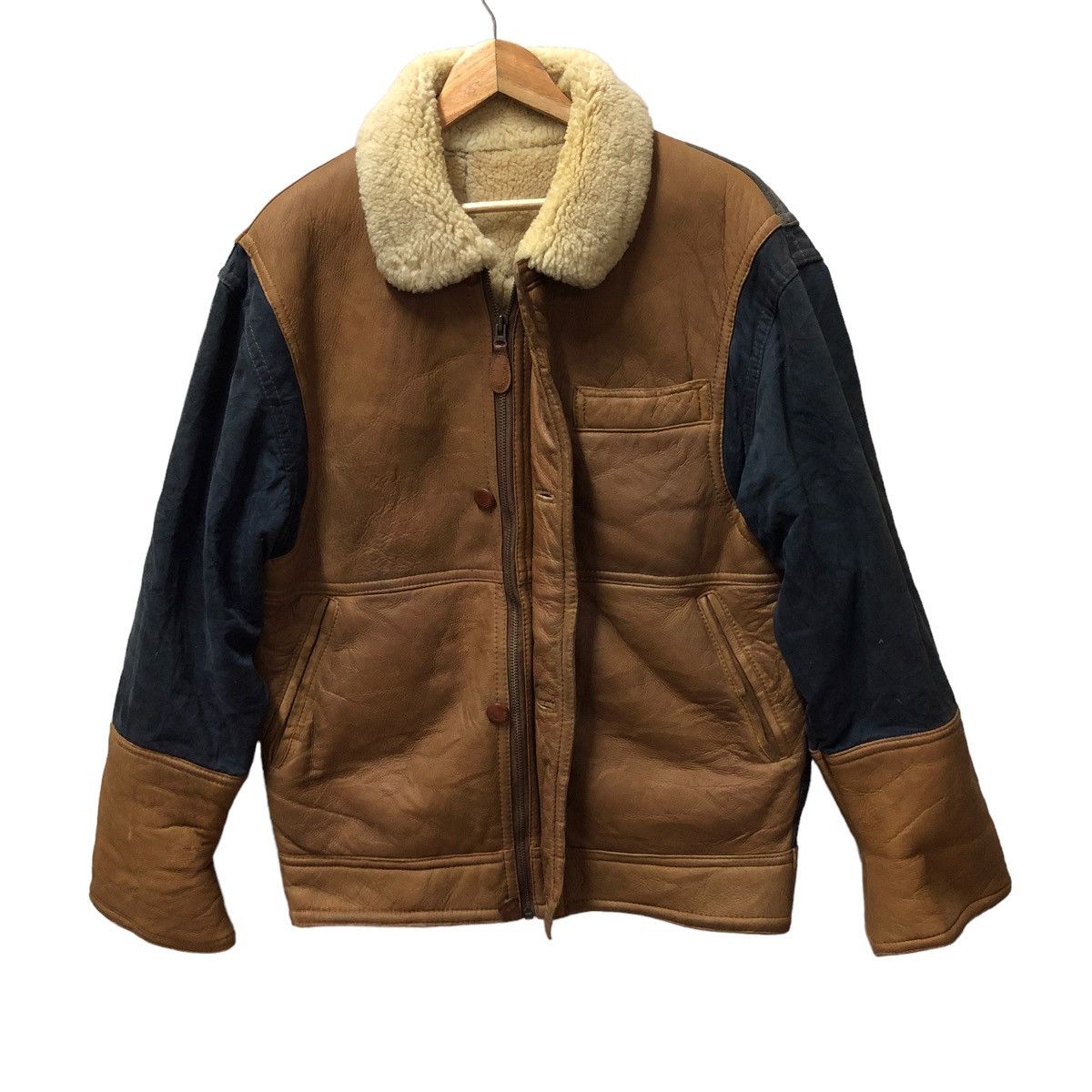Japanese Brand × Vintage Di maggio gagman fur coat brown sheepskin by world co ltd Size US L / EU 52-54 / 3 - 2 Thumbnail