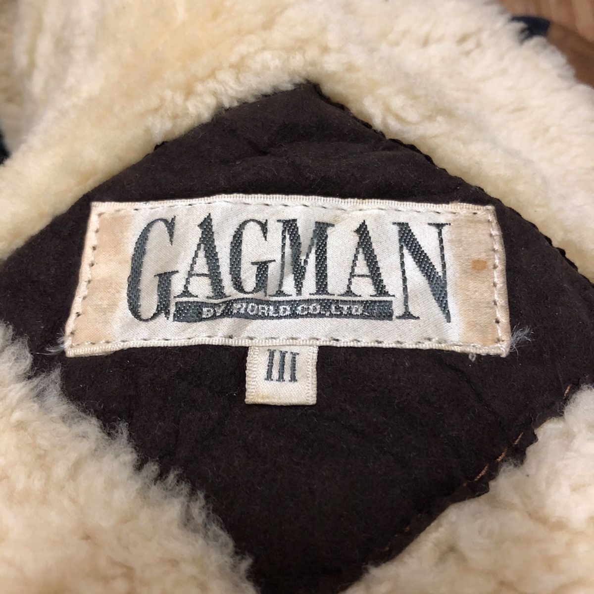 Japanese Brand × Vintage Di maggio gagman fur coat brown sheepskin by world co ltd Size US L / EU 52-54 / 3 - 7 Thumbnail