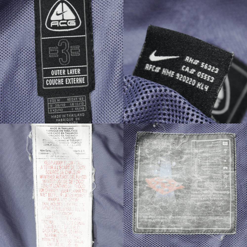 Nike 90S ACG Logo Storm-Clad Jacket Size M / US 6-8 / IT 42-44 - 14 Thumbnail