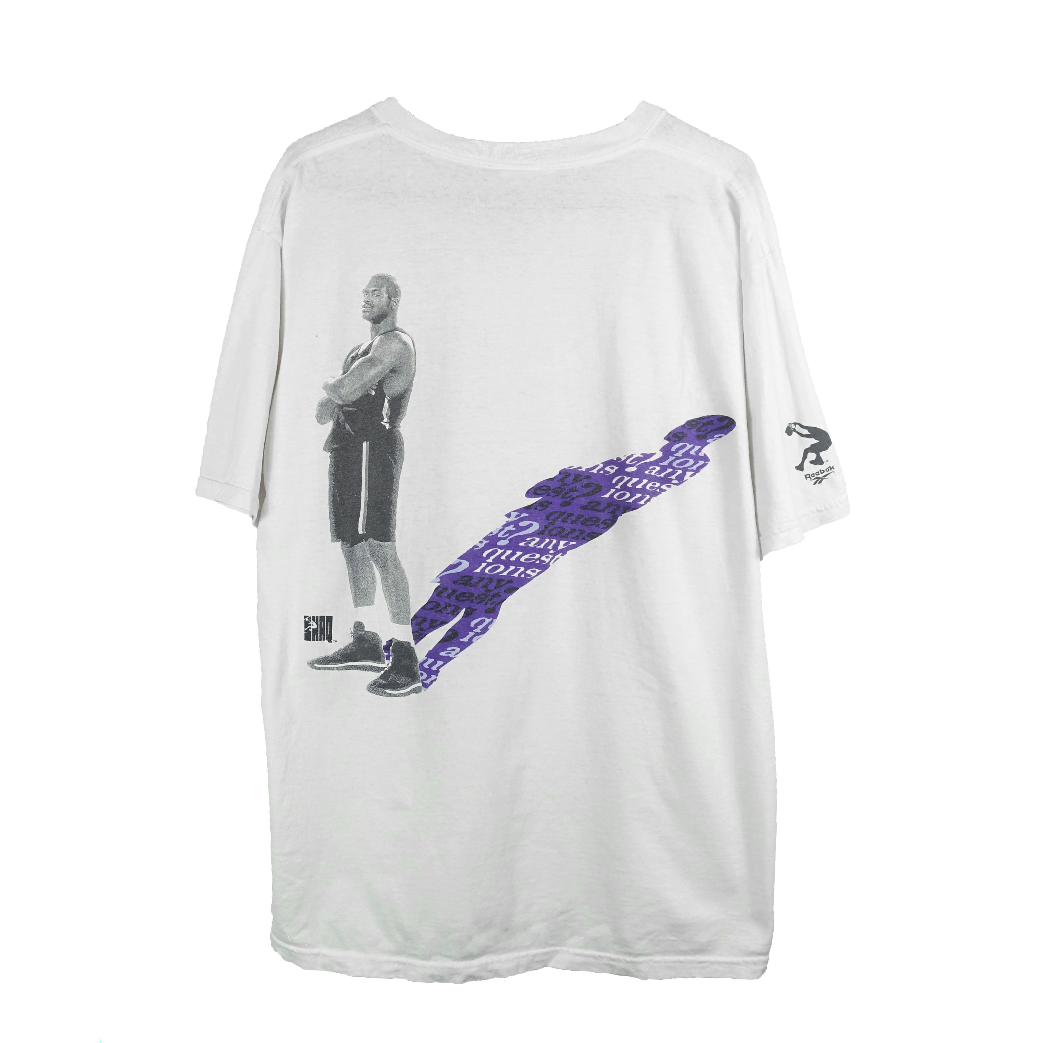 90s Rare Reebok Shaq T-shirt