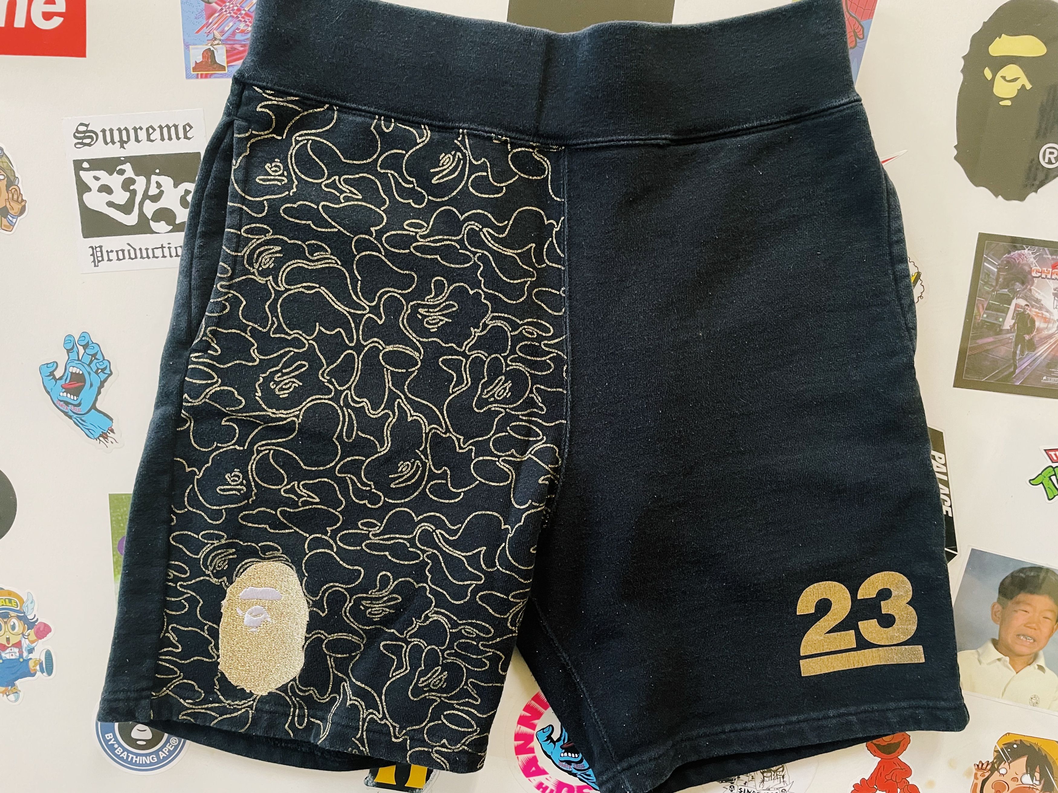 Bape Bape A Bathing Ape 23rd Anniversary Sweatshorts Size US 30 / EU 46 - 1 Thumbnail
