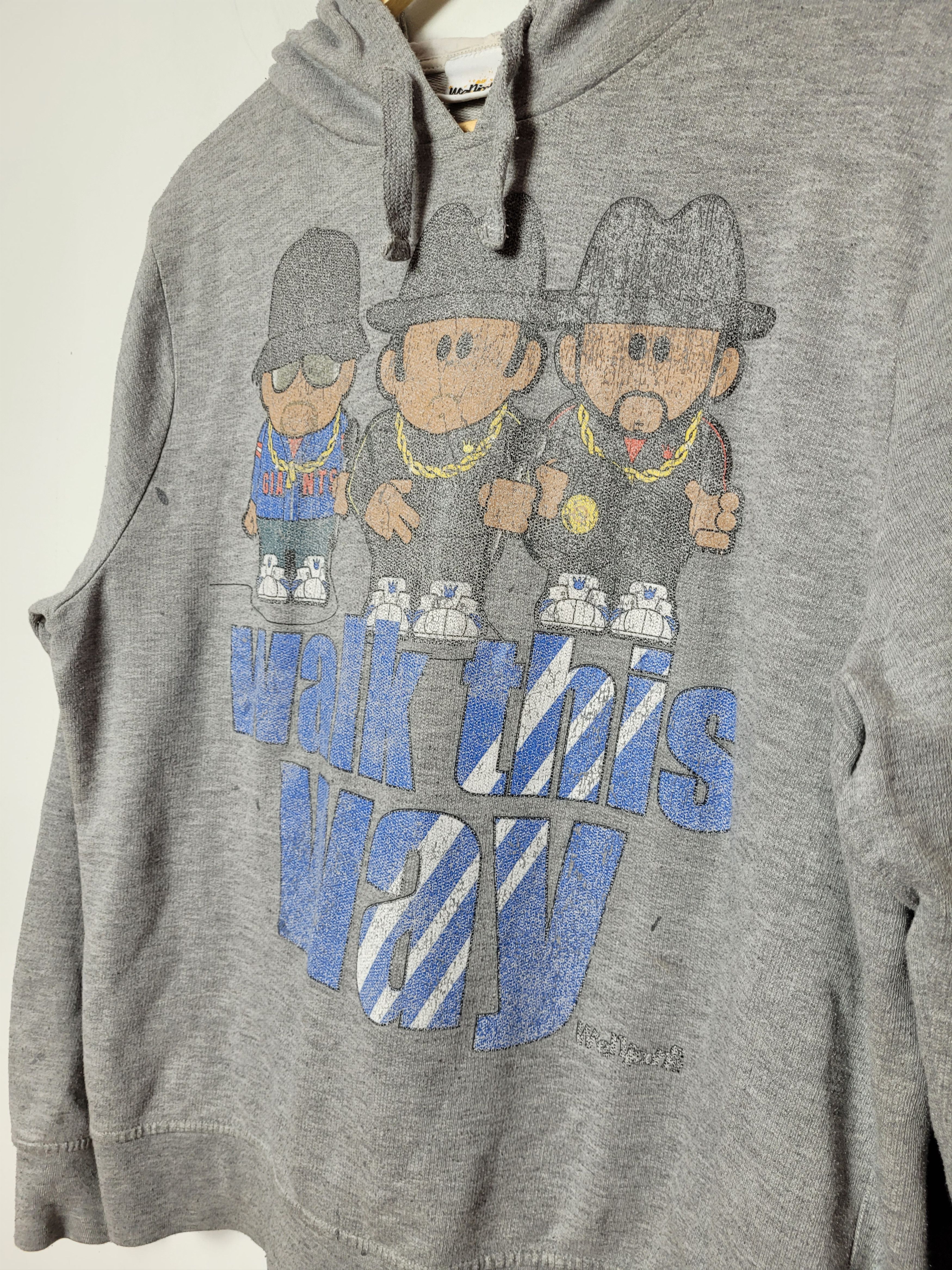RUN DMC × Rap Tees × Vintage Run DMC Walk Your Way vintage hoodie Size US L / EU 52-54 / 3 - 4 Thumbnail