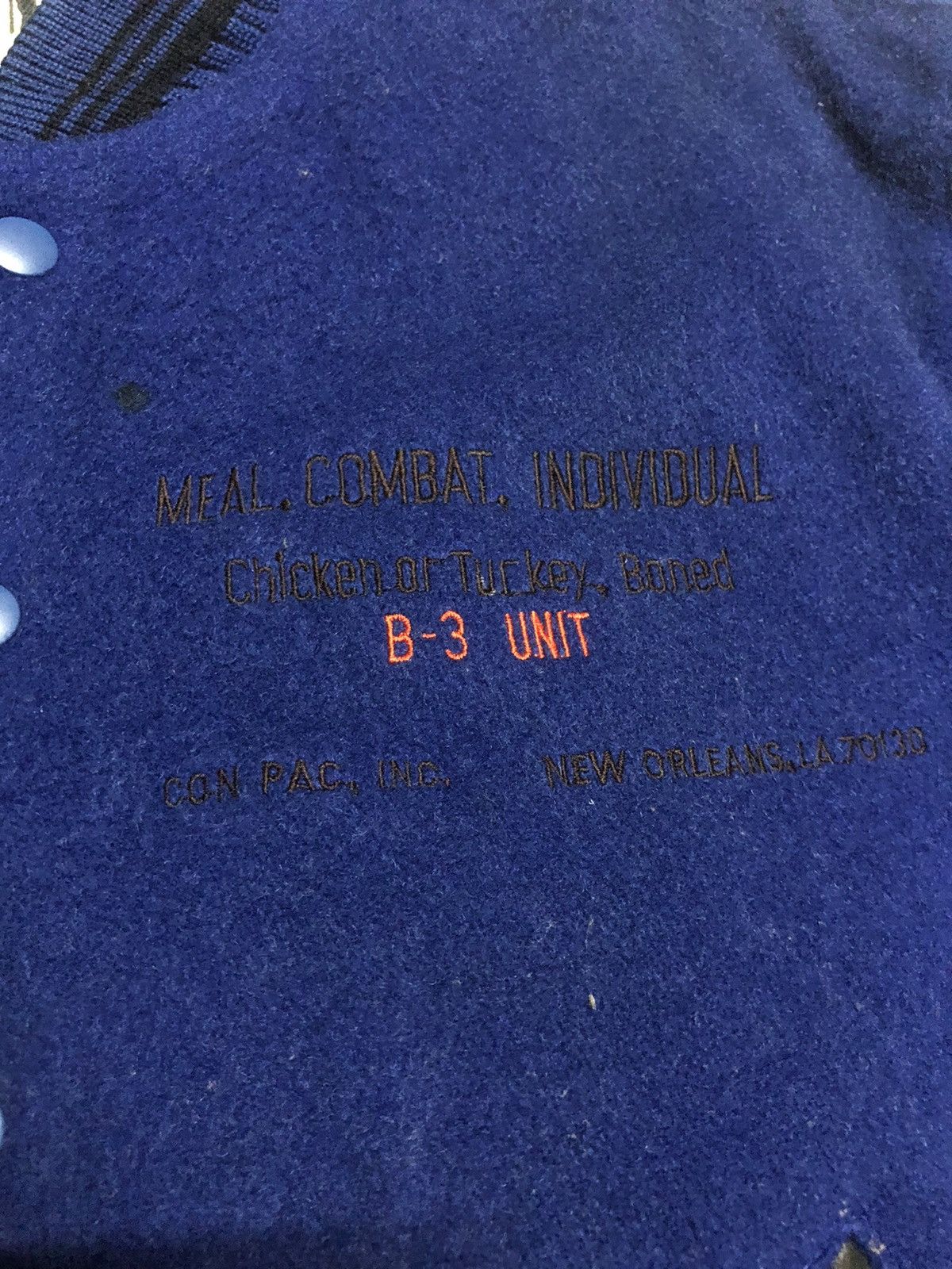 Japanese Brand × Vintage 🔥VINTAGE 90 MEAL COMBAT INDIVIDUAL B-3 NEW ORLEANS Size US M / EU 48-50 / 2 - 5 Thumbnail
