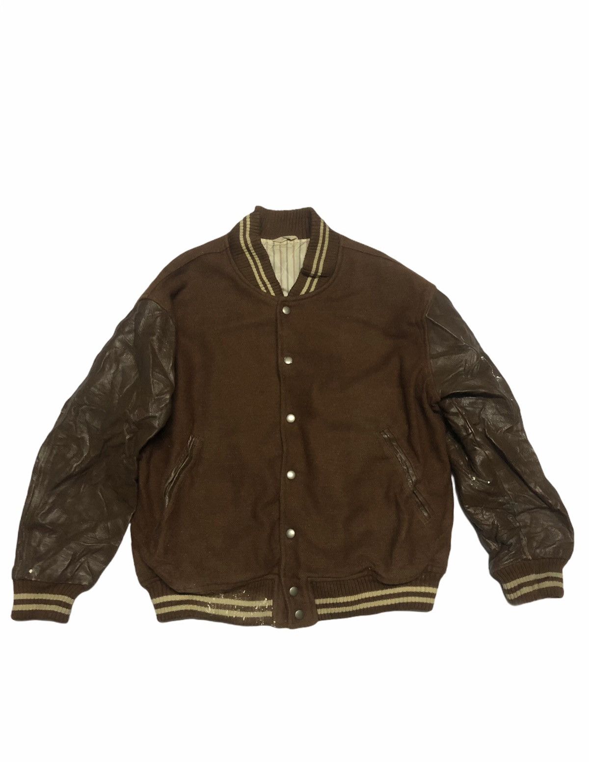 Vintage 🔥ON SALE‼️VTG 1990 VARSITY Les HOMME Du Paradis LA PAGE Size US M / EU 48-50 / 2 - 4 Thumbnail