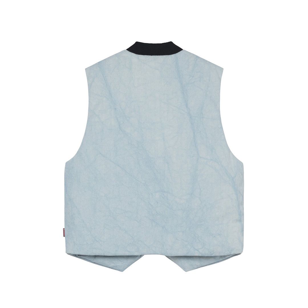 STUSSY WASHED CANVAS PRIMALOFT VEST