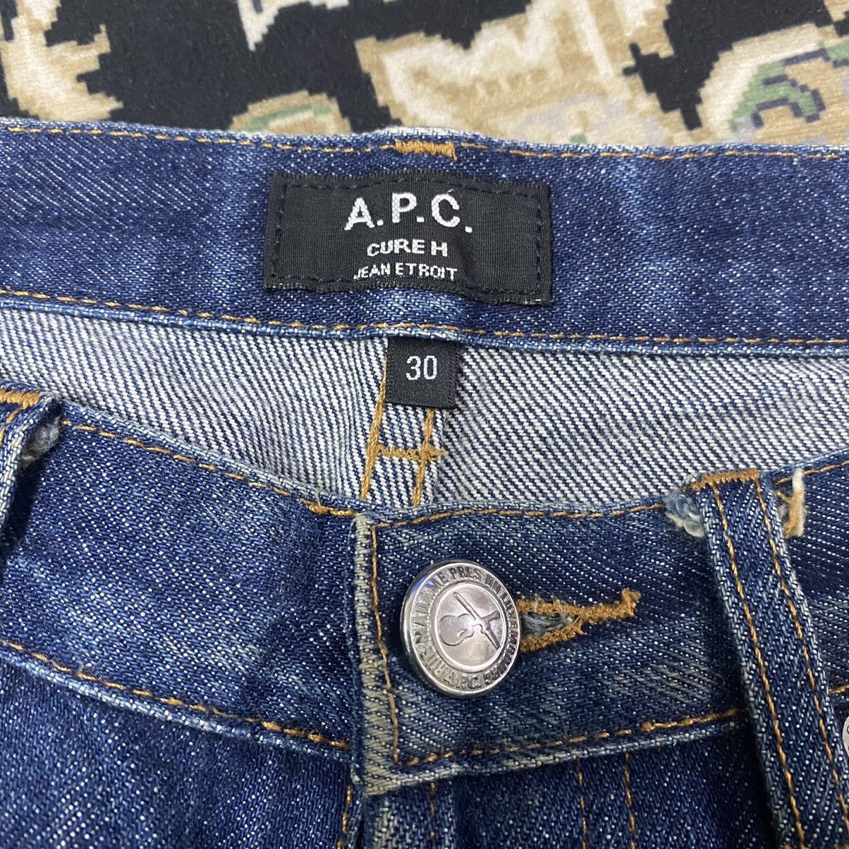 A.P.C. APC Cure H jean Etroit Ivy Fit Size US 29 - 12 Thumbnail