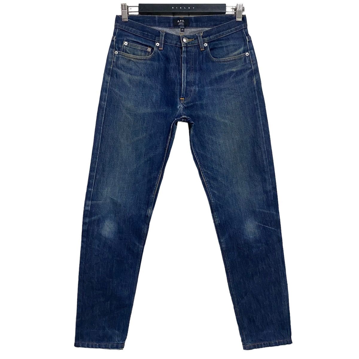 A.P.C. APC Cure H jean Etroit Ivy Fit Size US 29 - 2 Thumbnail